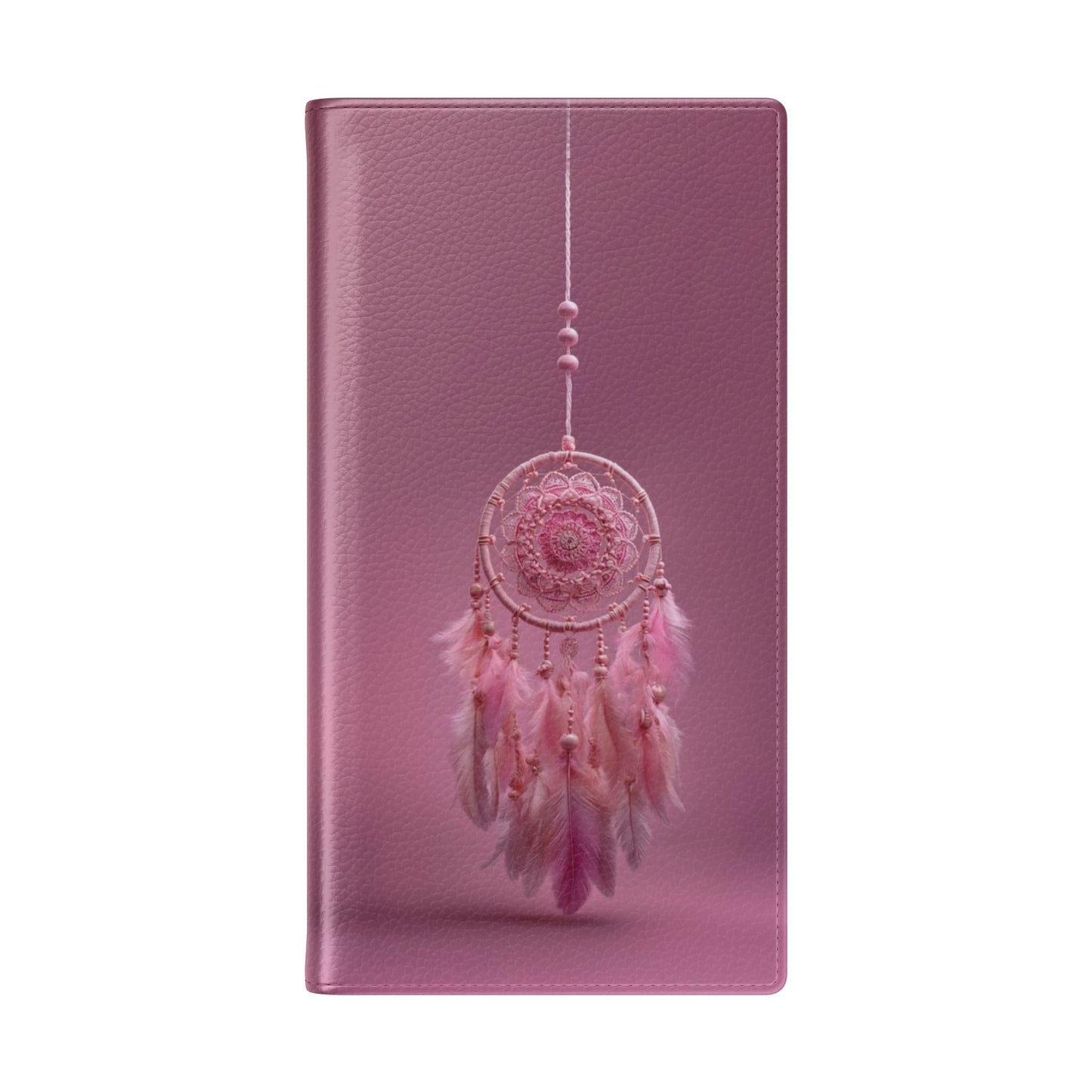 Pink Lace Dreamcatcher - Wallet Flip Case