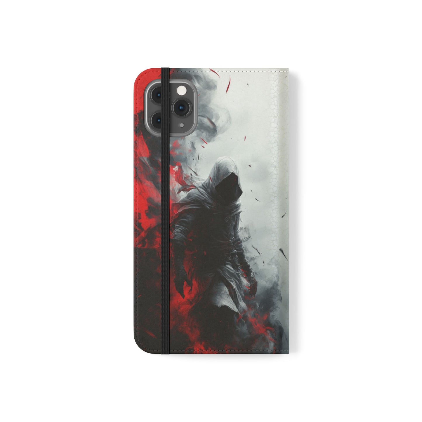 Crimson Shadow Assassin - Wallet Flip Case