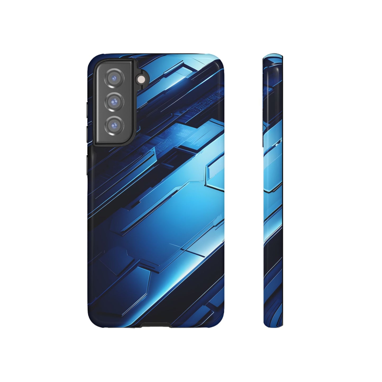 Futuristic Metallic Phone Case - iPhone, Google Pixel, Samsung Galaxy