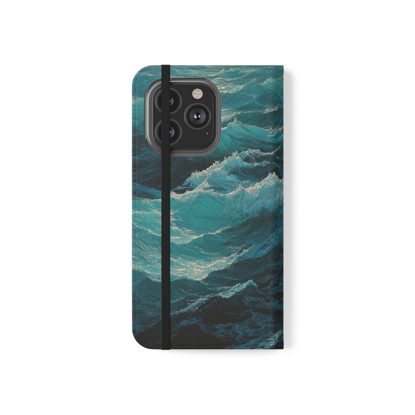 Ocean Waves - Wallet Flip Case