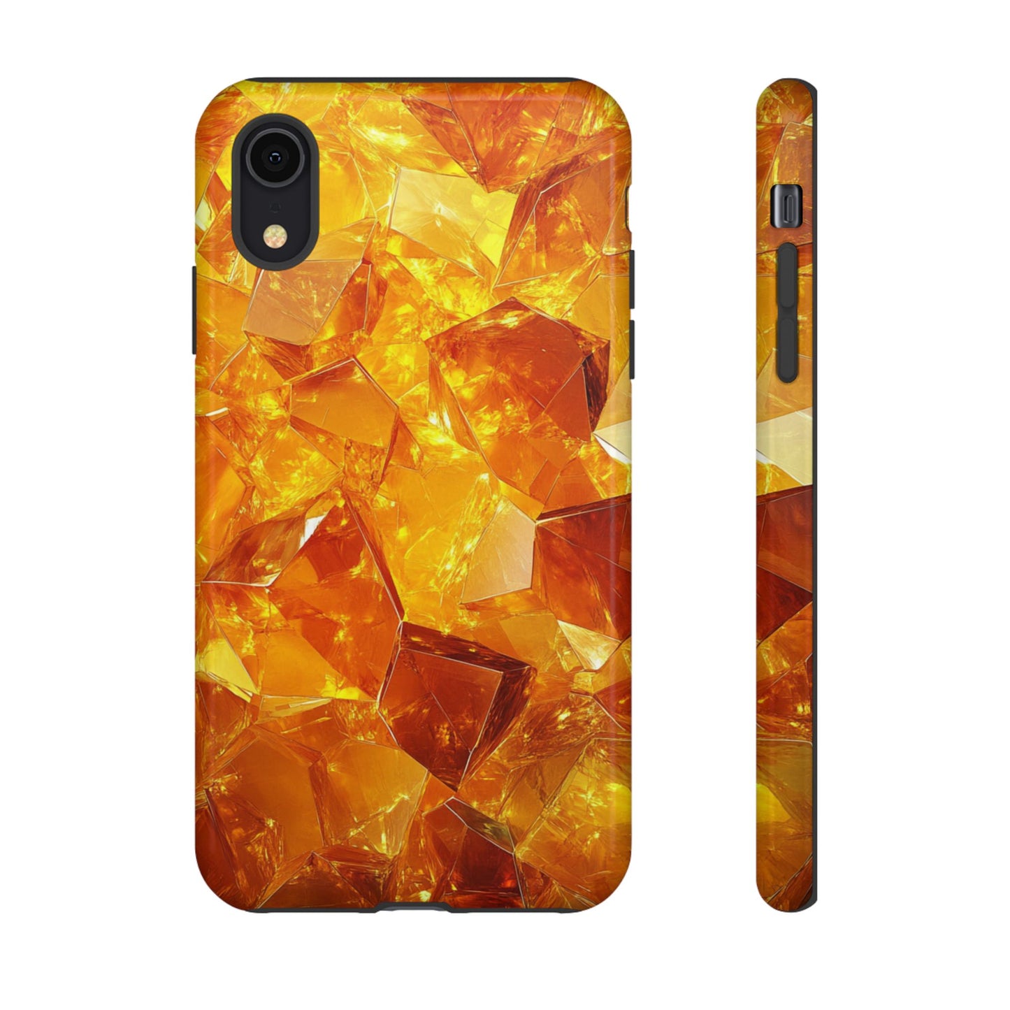 Amber Crystal Shards – Tough iPhone Case