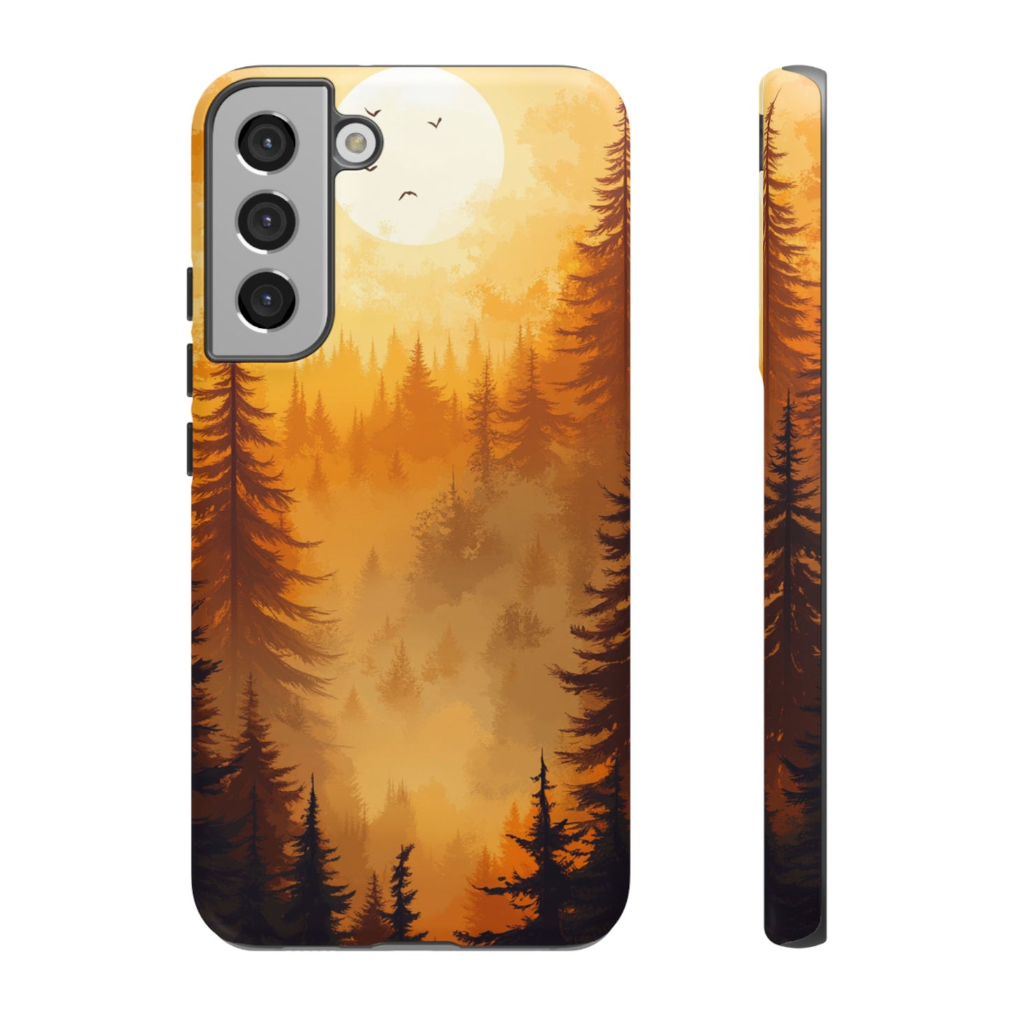 Golden Sunset Forest Phone Case - iPhone, Google Pixel, Samsung Galaxy