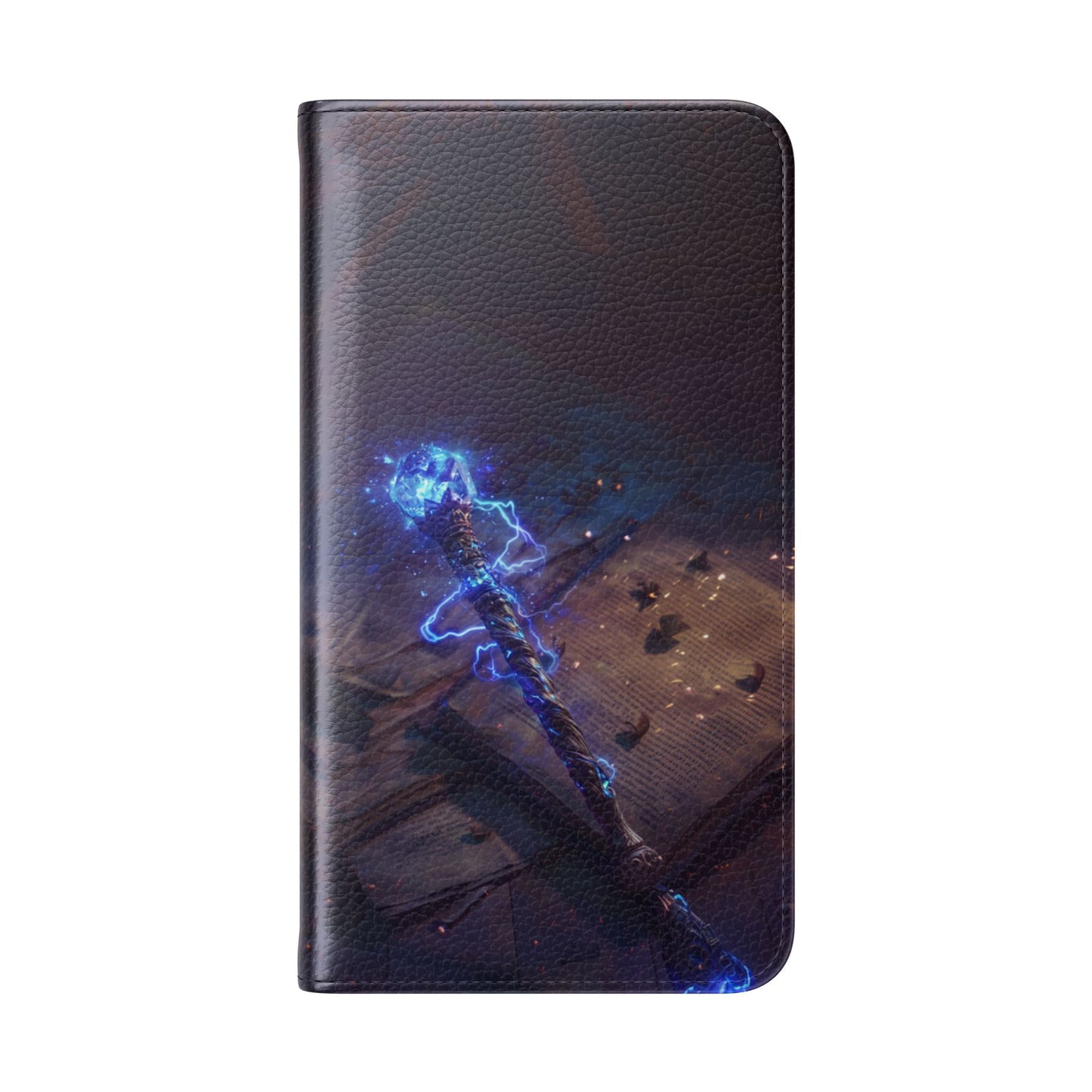 Lightning Staff - Wallet Flip Case