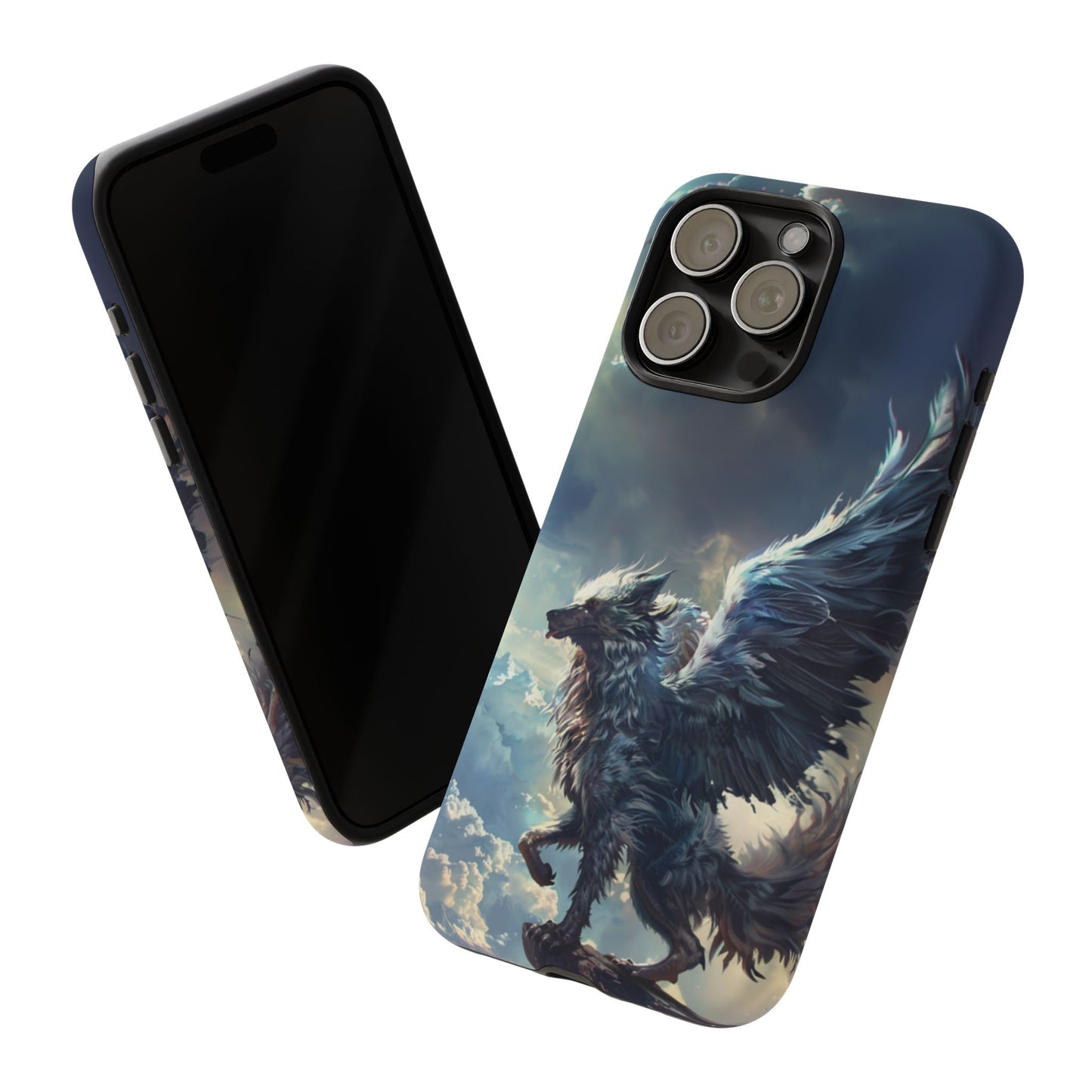 Winged Wolf Protector - iPhone, Google Pixel, Samsung Galaxy