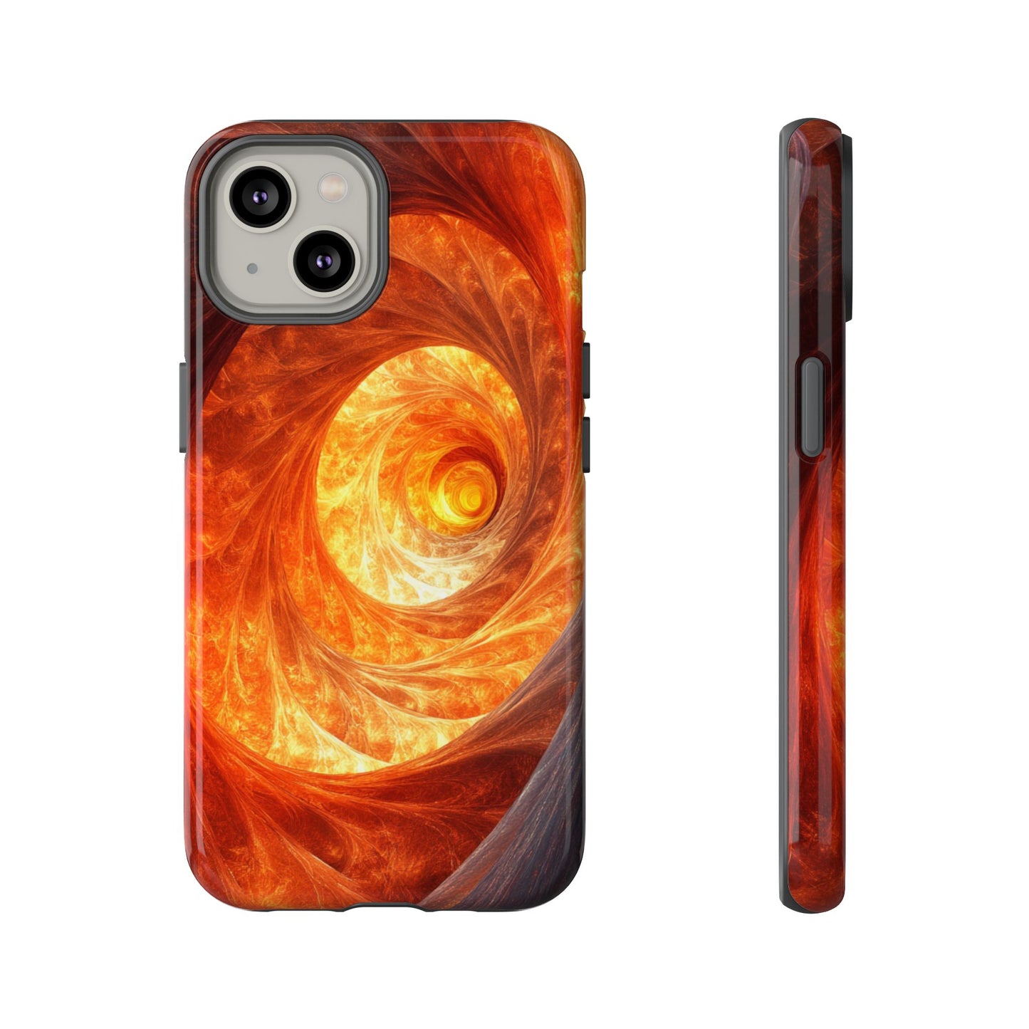 Fire Spiral - Tough iPhone Case