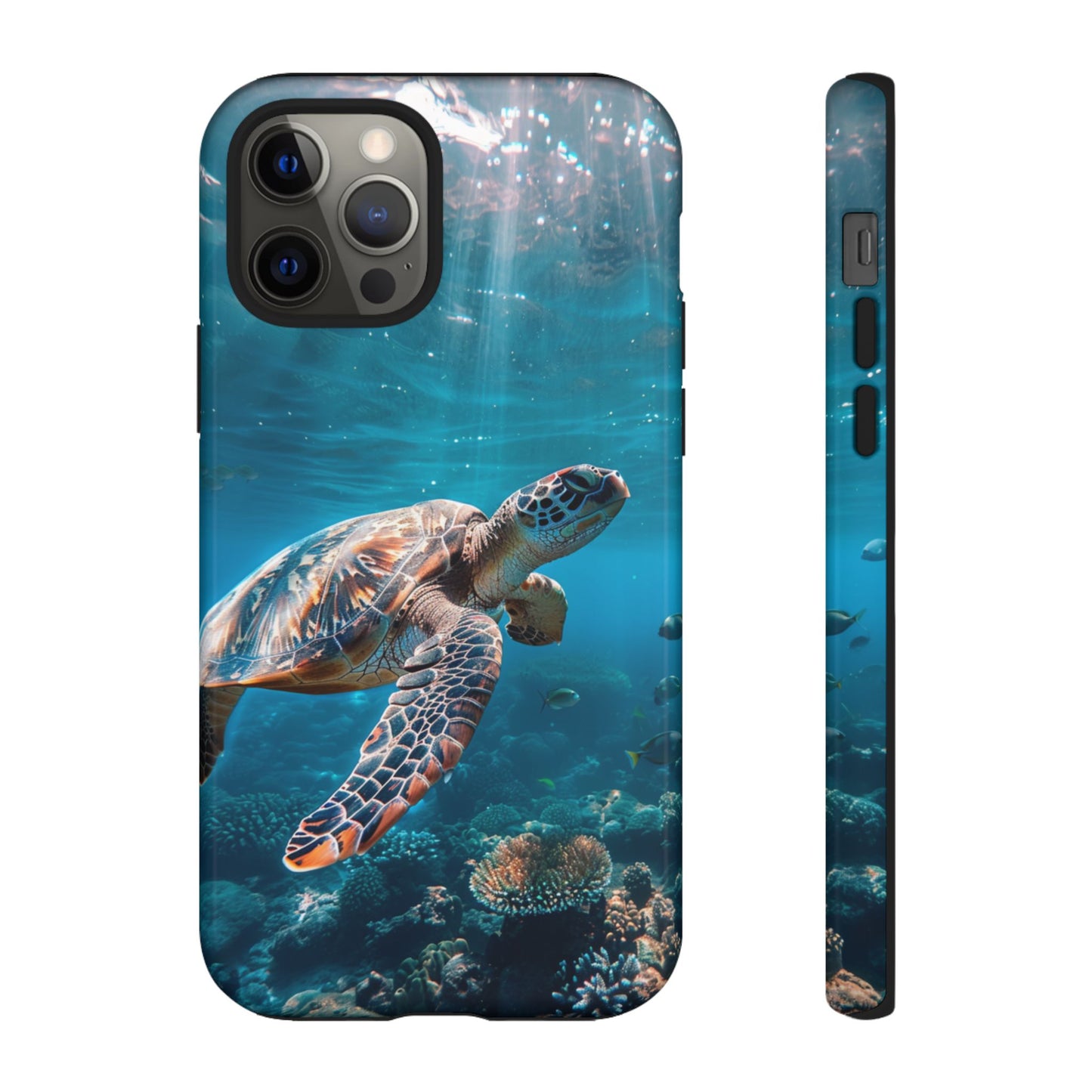Ocean Guardian Sea Turtle - Tough iPhone Case