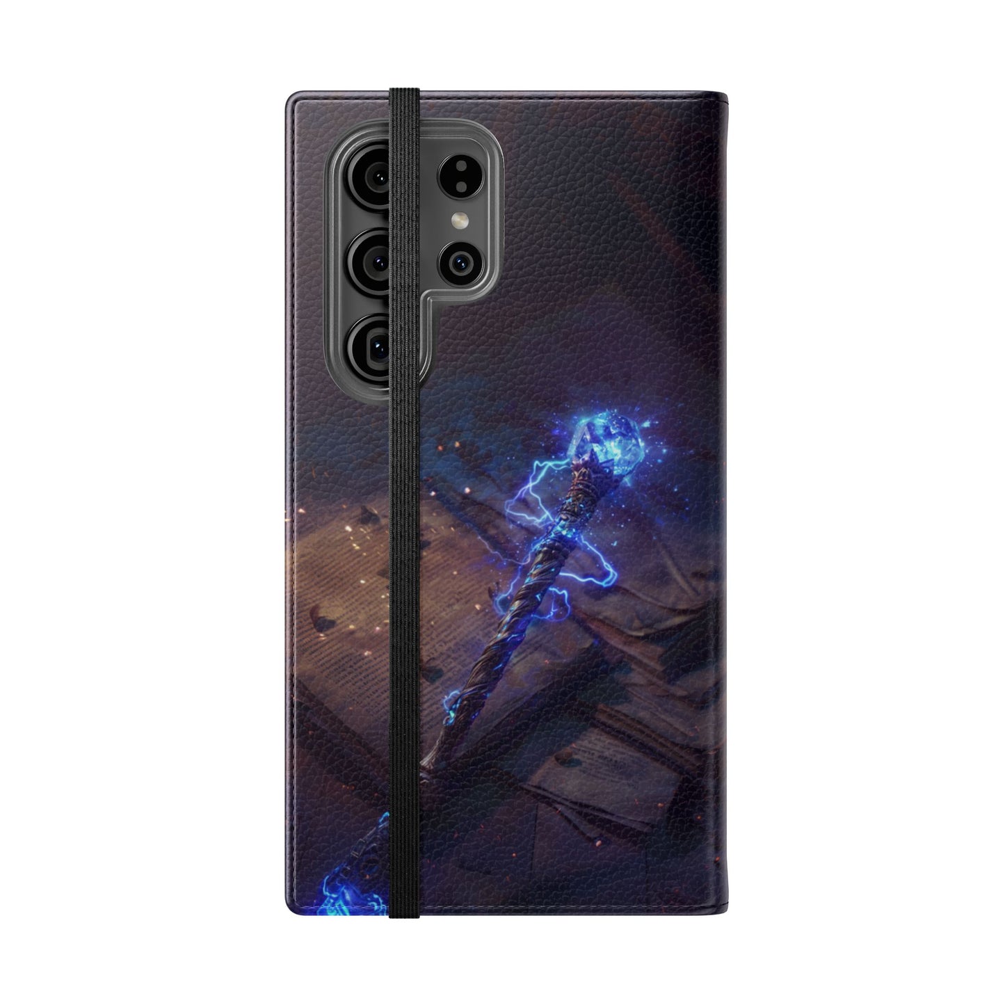 Lightning Staff - Wallet Flip Case