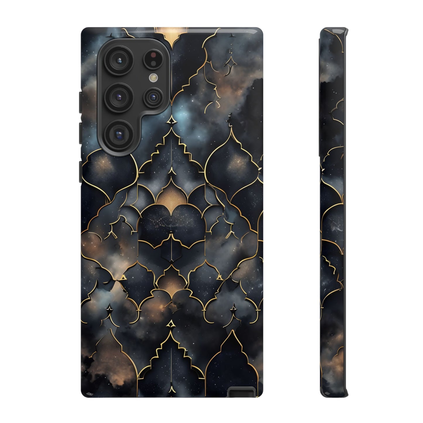 Celestial Mosaic: Cosmic Elegance Phone Case - iPhone, Google Pixel, Samsung Galaxy