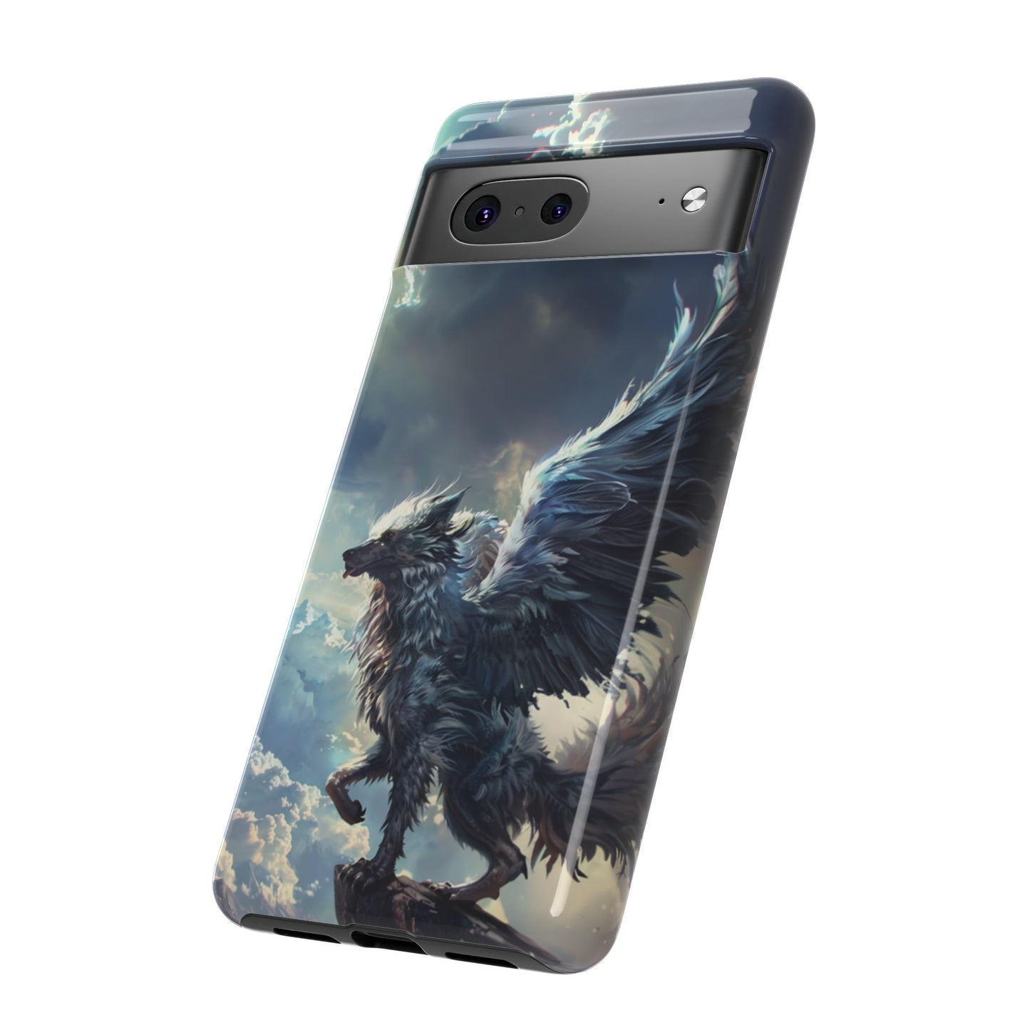 Winged Wolf Protector - iPhone, Google Pixel, Samsung Galaxy