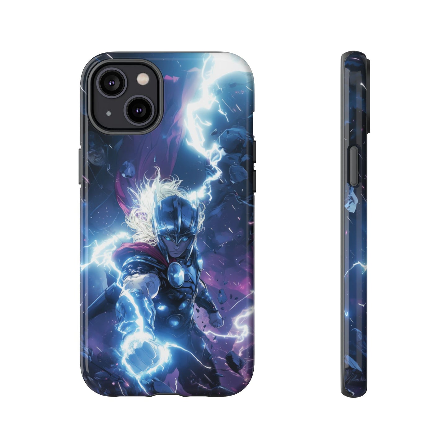 Lightning Fury: Thor Anime Action Phone Case - iPhone, Google Pixel, Samsung