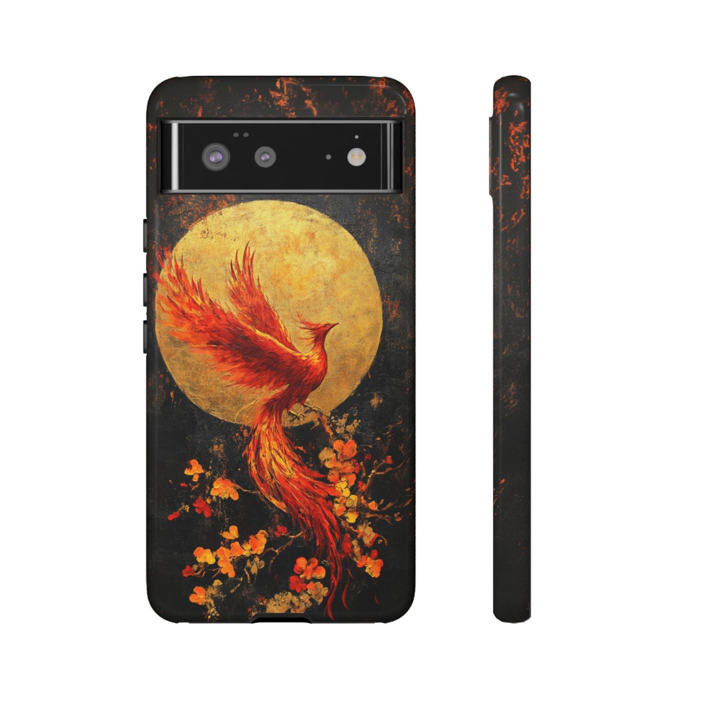 Golden Phoenix Rise – Tough Google Pixel Case