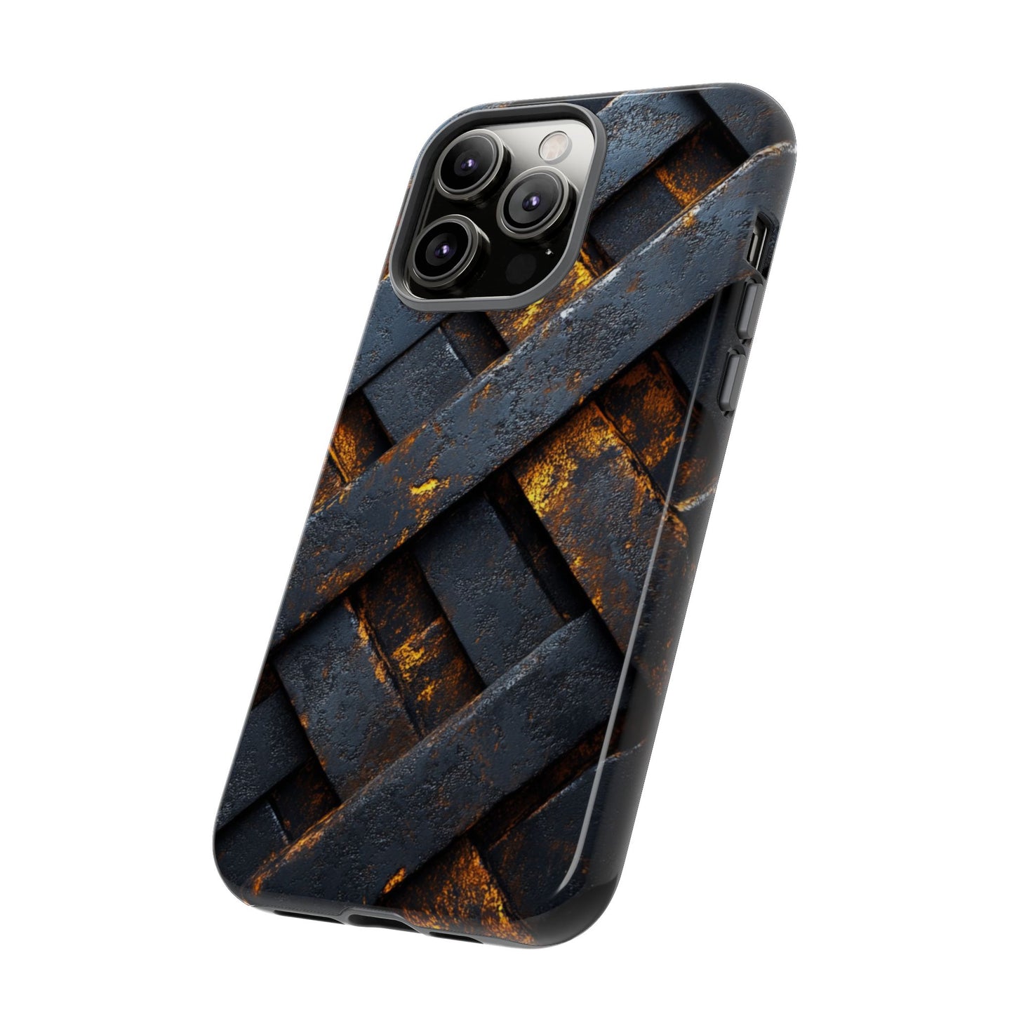 Geometric Interlocking Pattern Phone Case - iPhone, Google Pixel, Samsung Galaxy