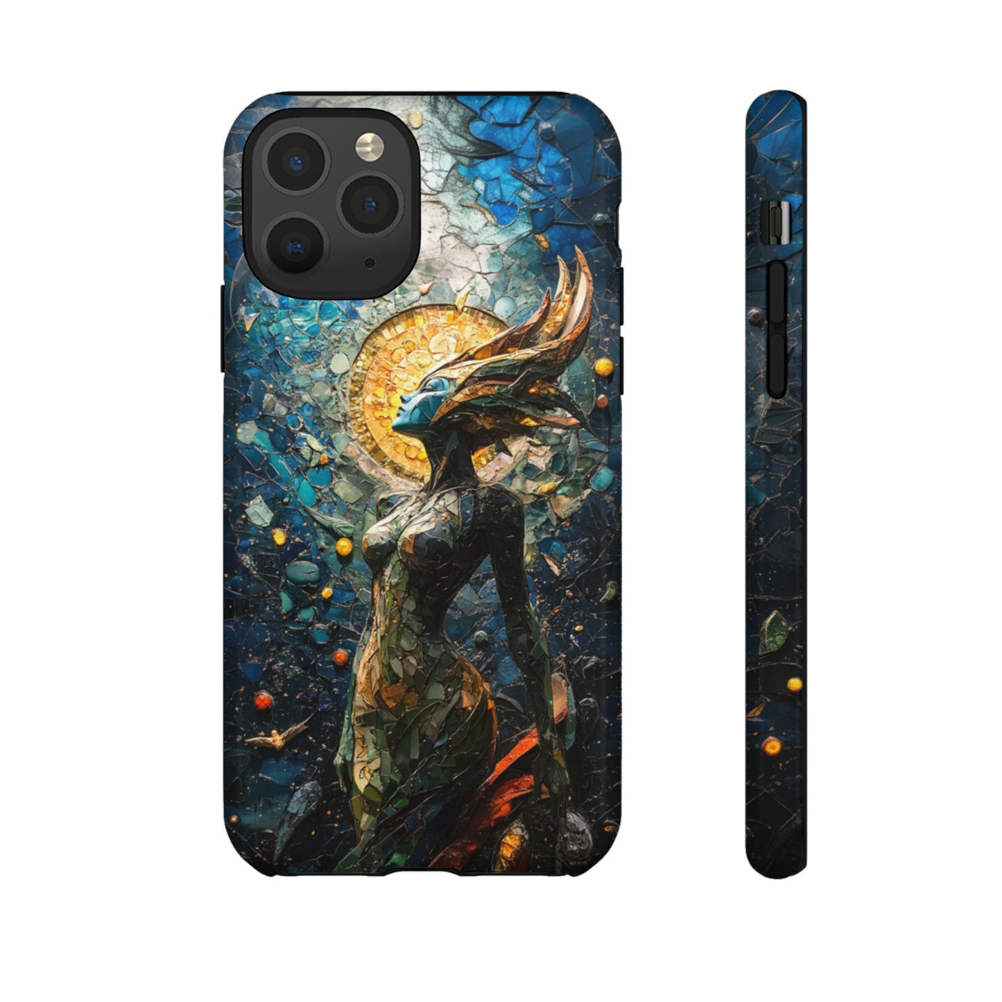 Ethereal Mosaic Goddess Phone Case - iPhone, Google Pixel, Samsung Galaxy