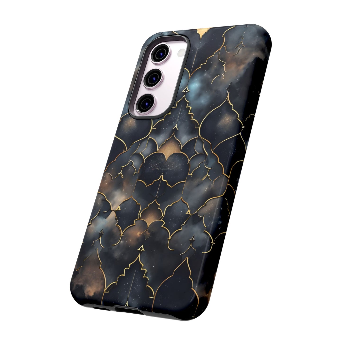 Celestial Mosaic: Cosmic Elegance Phone Case - iPhone, Google Pixel, Samsung Galaxy