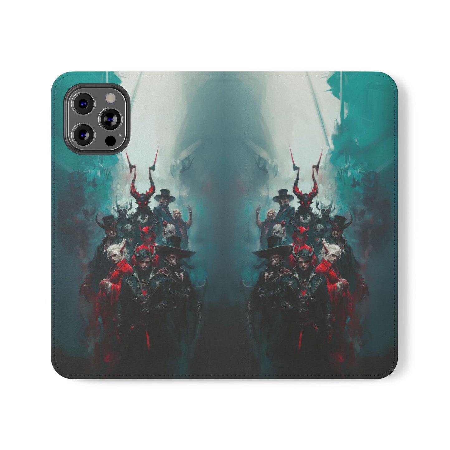 Dark Fantasy Demon Hunters - Wallet Flip Case