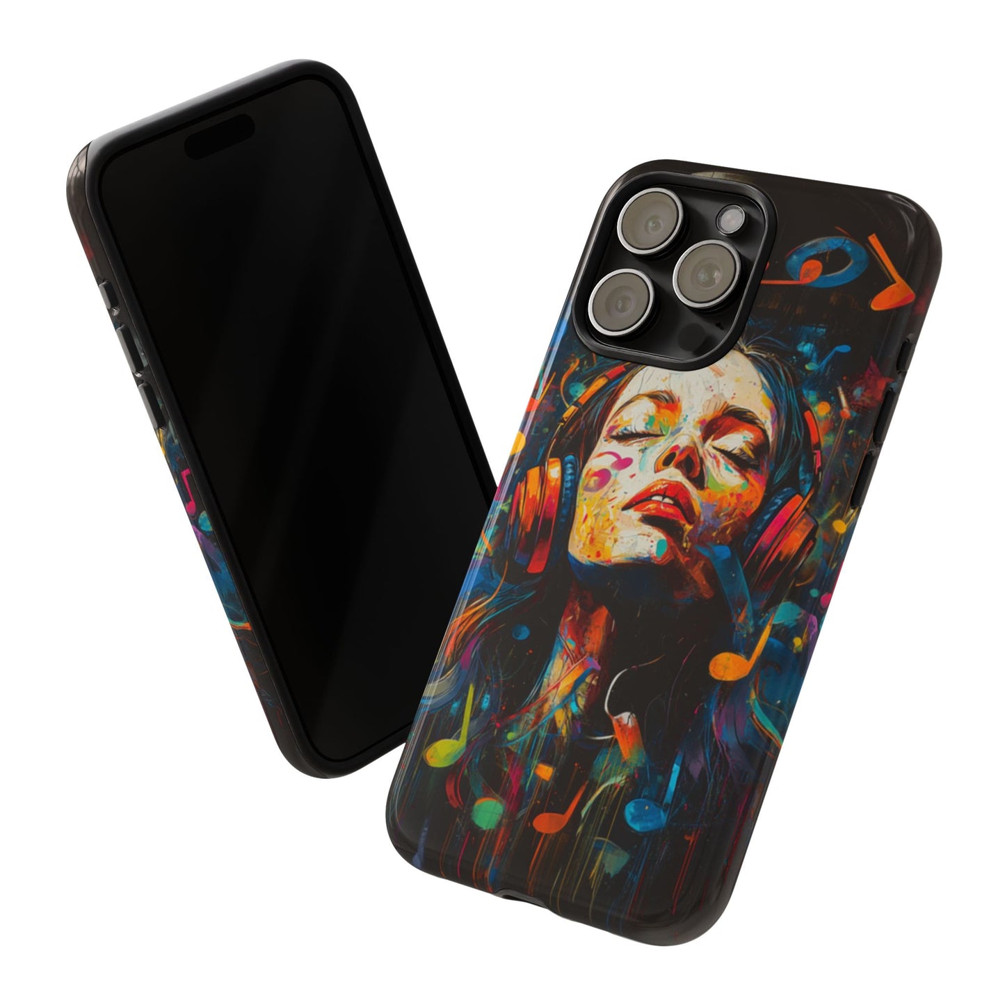 Vivid Musical Energy Graffiti Art Phone Case - iPhone, Google Pixel, Samsung Galaxy