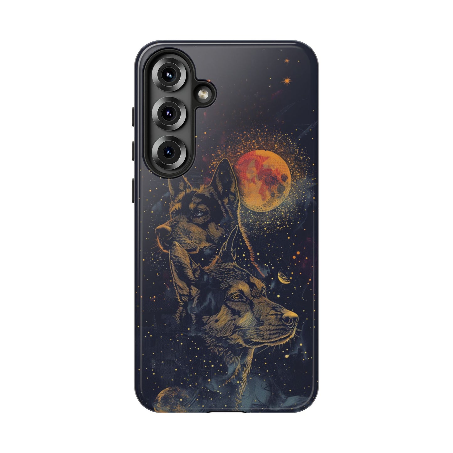 German Shepherd Celestial Phone Case – iPhone, Google Pixel, Samsung Galaxy