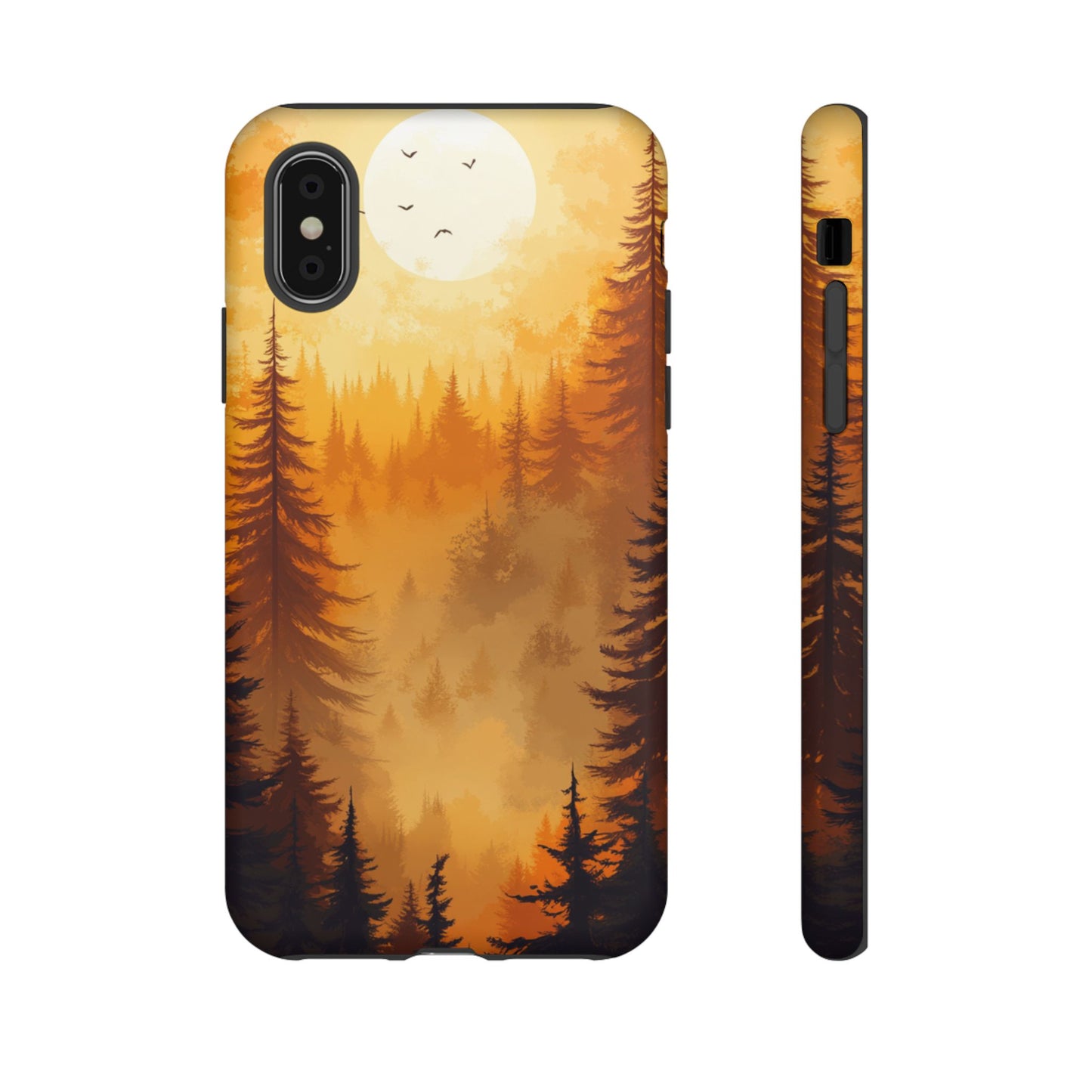 Golden Sunset Forest Phone Case - iPhone, Google Pixel, Samsung Galaxy