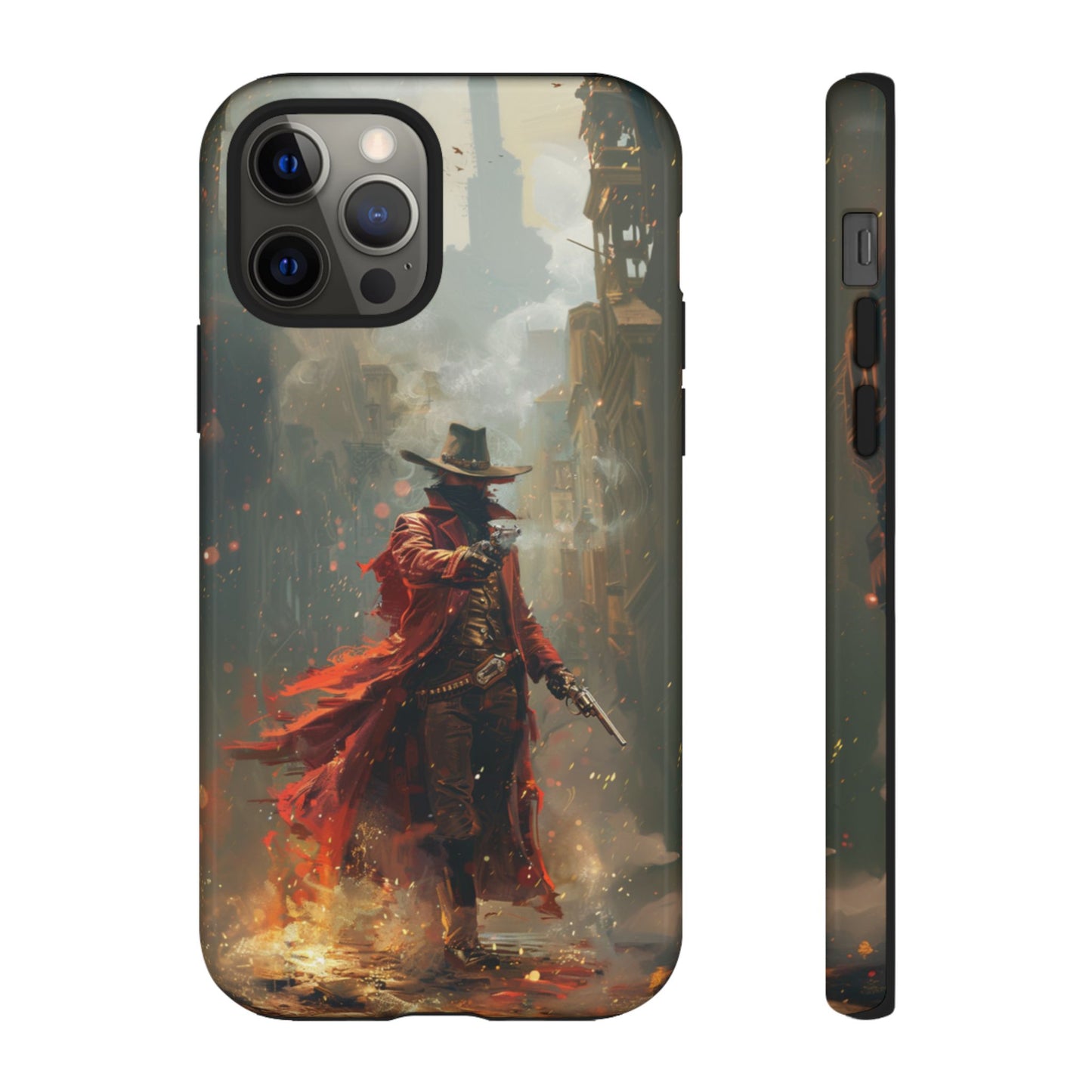 Crimson Gunslinger - Tough iPhone Case