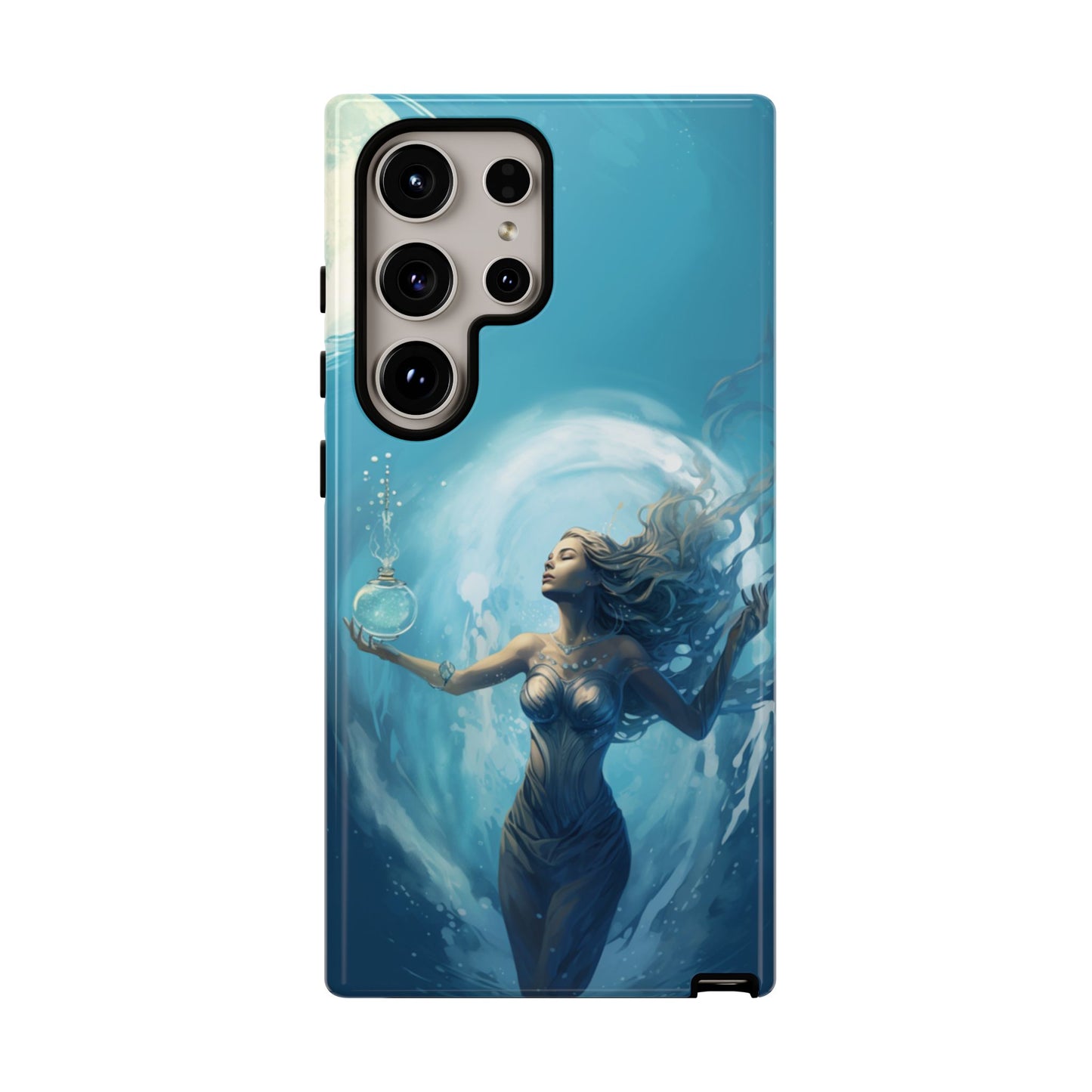 Aquarius Lunar Water Bearer Phone Case – iPhone, Google Pixel, Samsung Galaxy