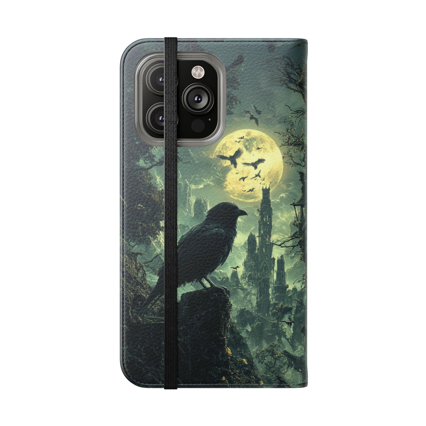 Raven Moon - Wallet Flip Case
