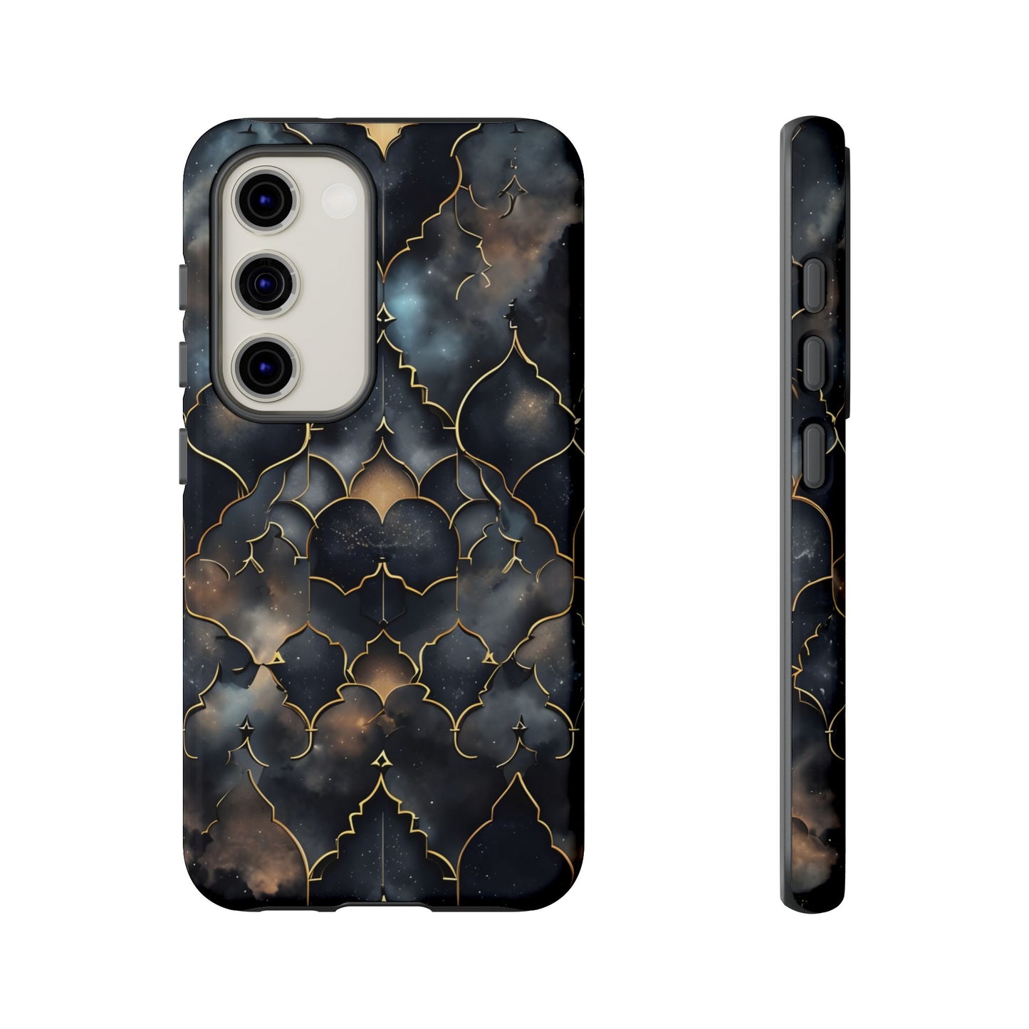 Celestial Mosaic: Cosmic Elegance Phone Case - iPhone, Google Pixel, Samsung Galaxy