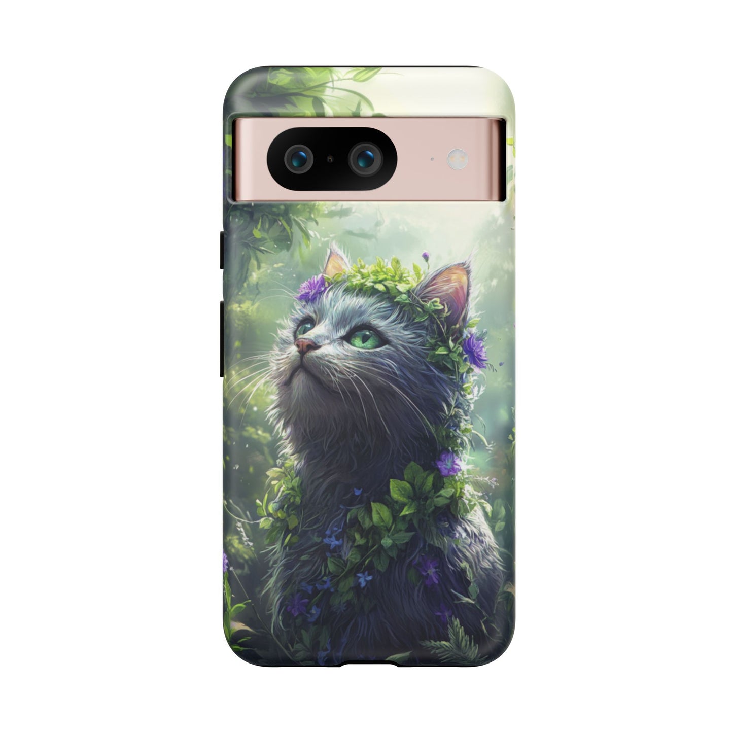 Nature’s Guardian Cat Phone Case – iPhone, Google Pixel, Samsung Galaxy