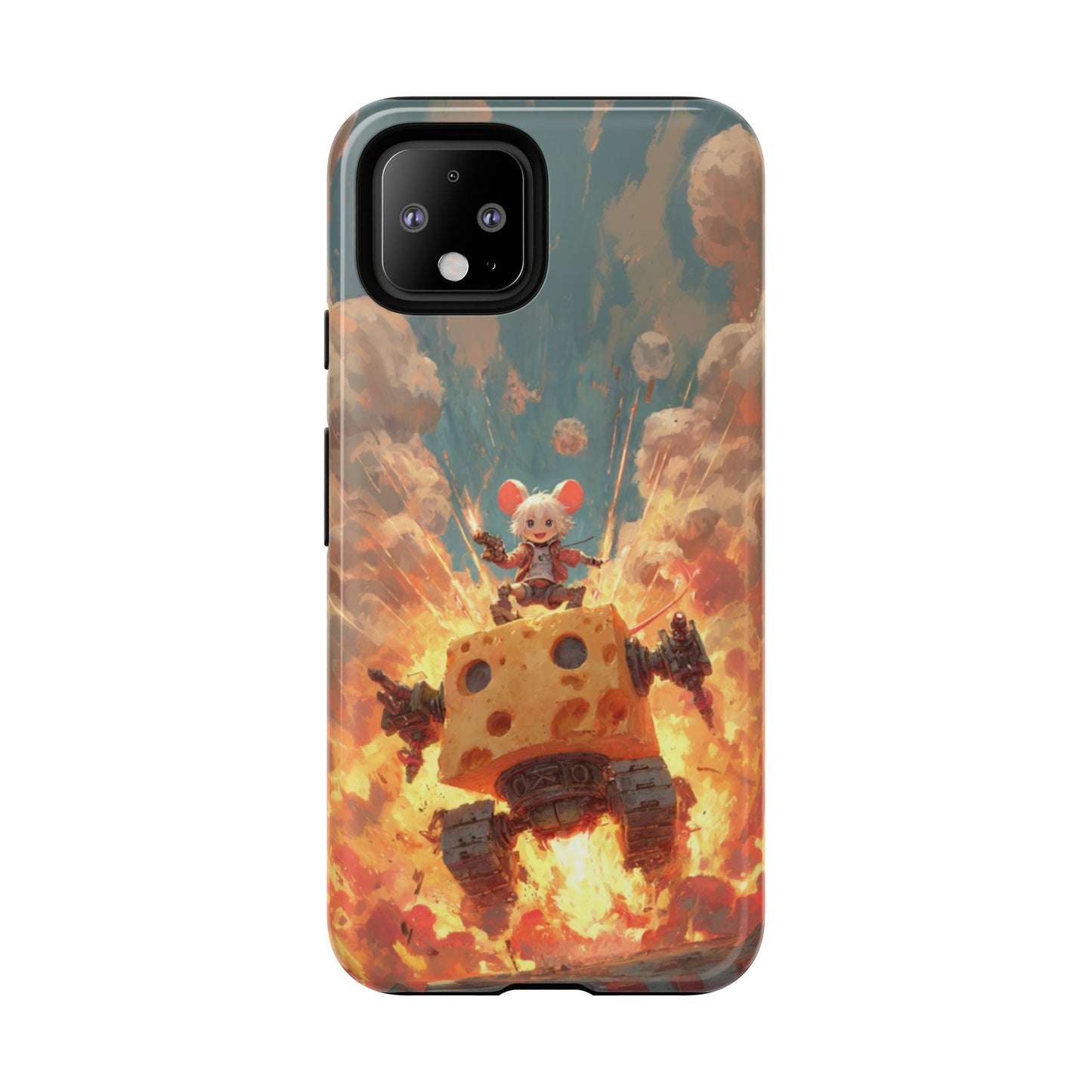 Battle Tank Mouse - Tough Google Pixel Case