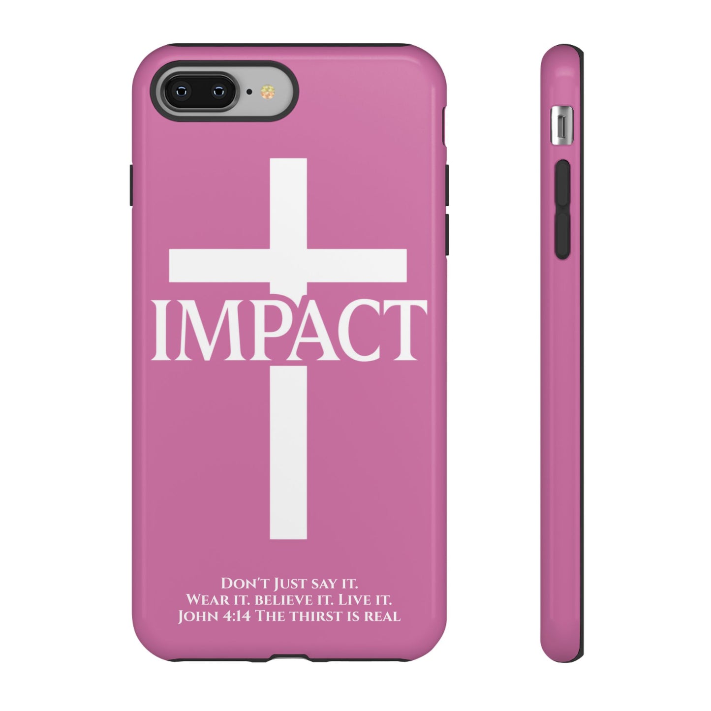 Impact Pink - Tough iPhone Case