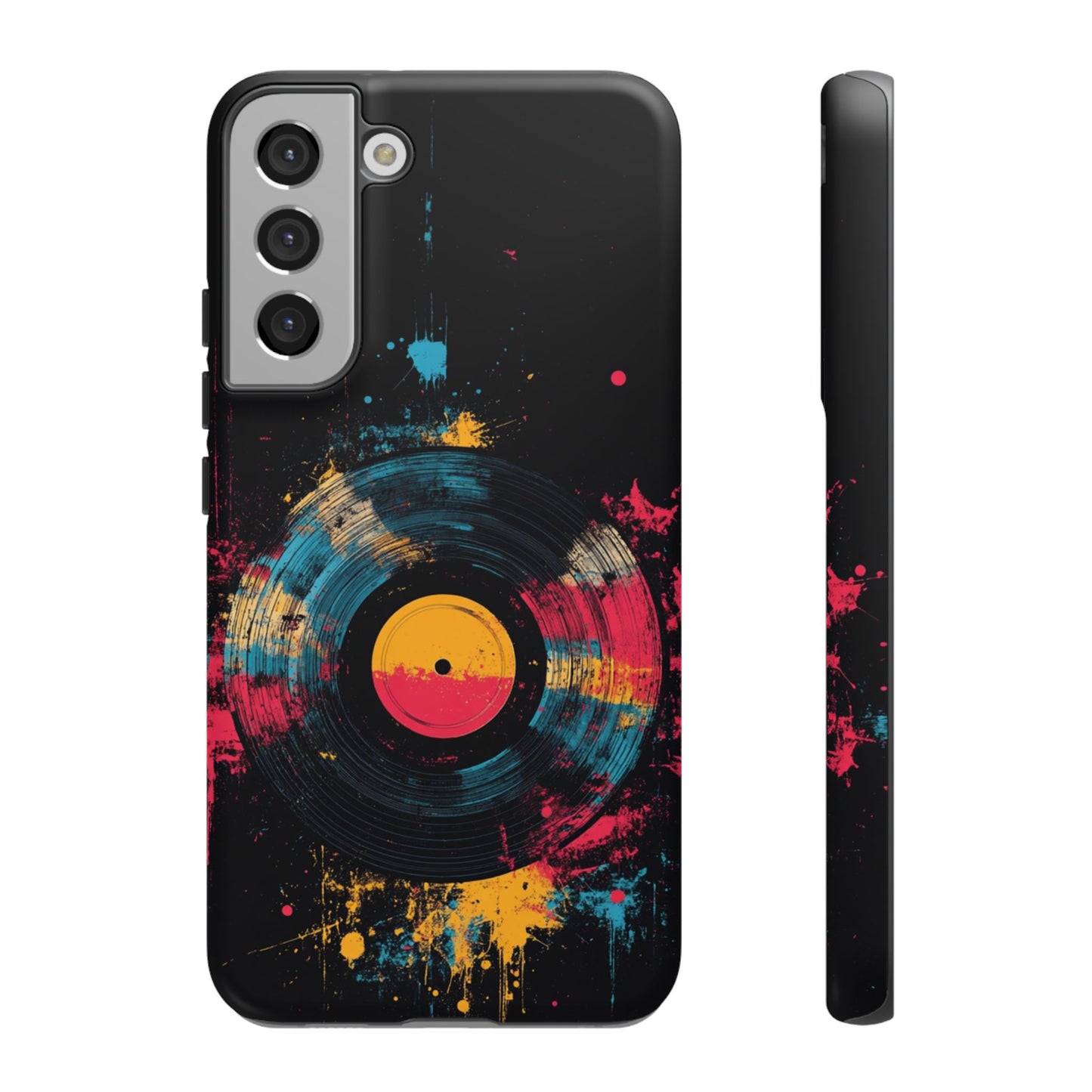 Vibrant Vinyl Record Phone Case - iPhone, Google Pixel, Samsung Galaxy