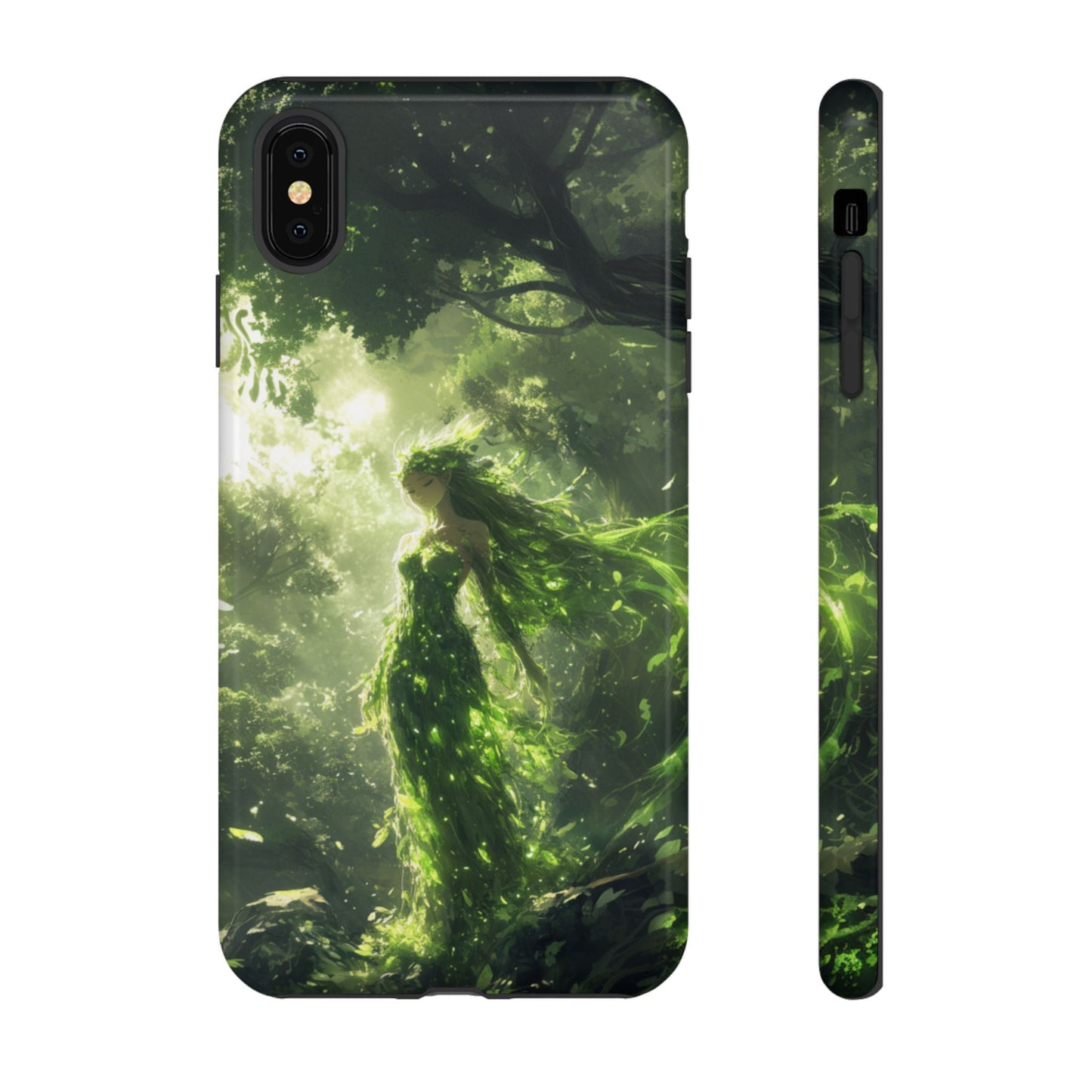 Verdant Forest Spirit - Tough iPhone Case