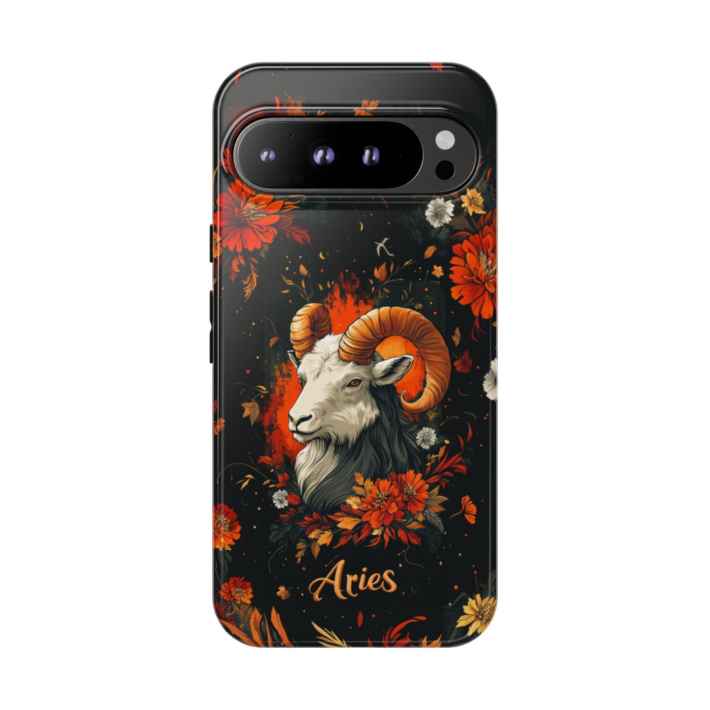 Aries Inferno Bloom Phone Case – iPhone, Google Pixel, Samsung Galaxy