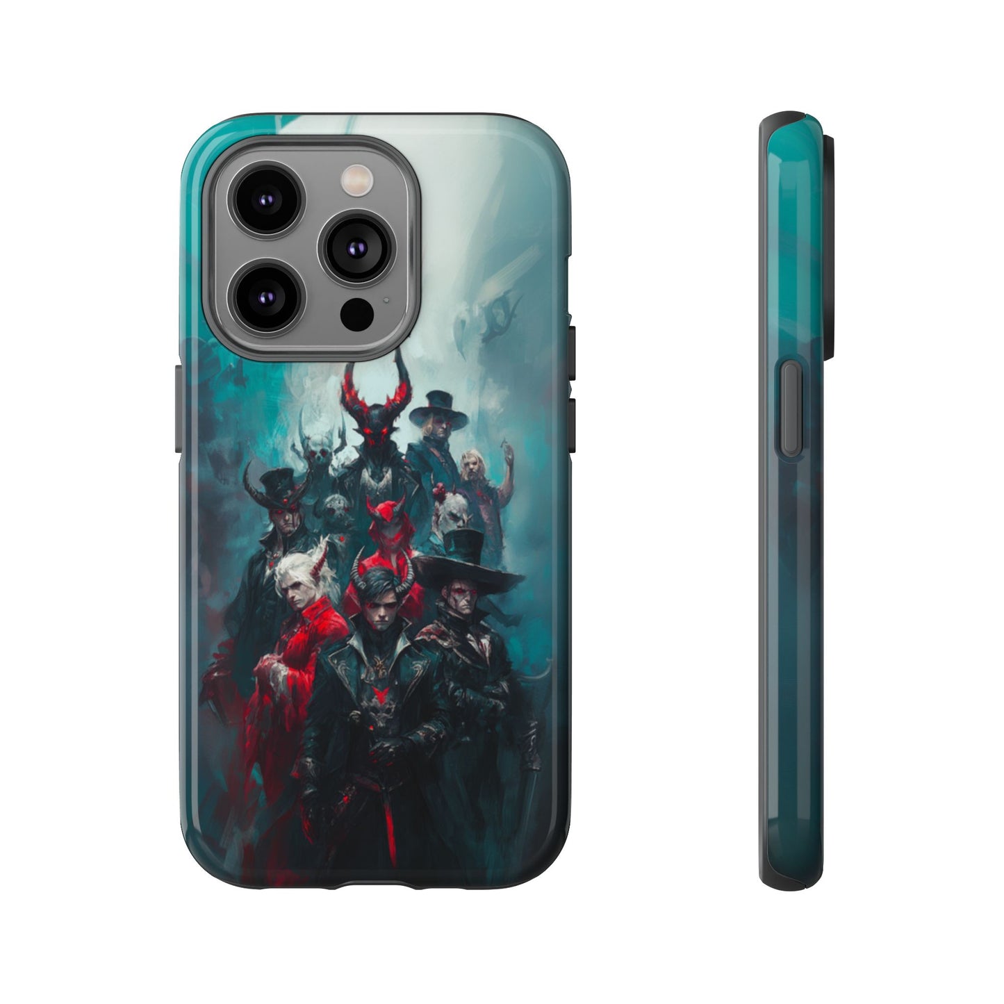 Dark Fantasy Demon Hunters - Tough iPhone Case