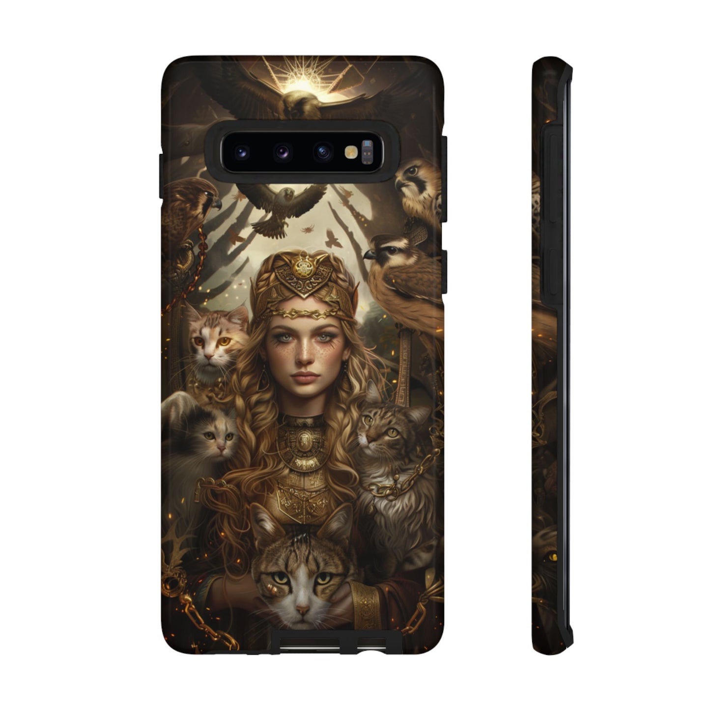 Freya Feline Majesty – Tough Samsung Galaxy Case