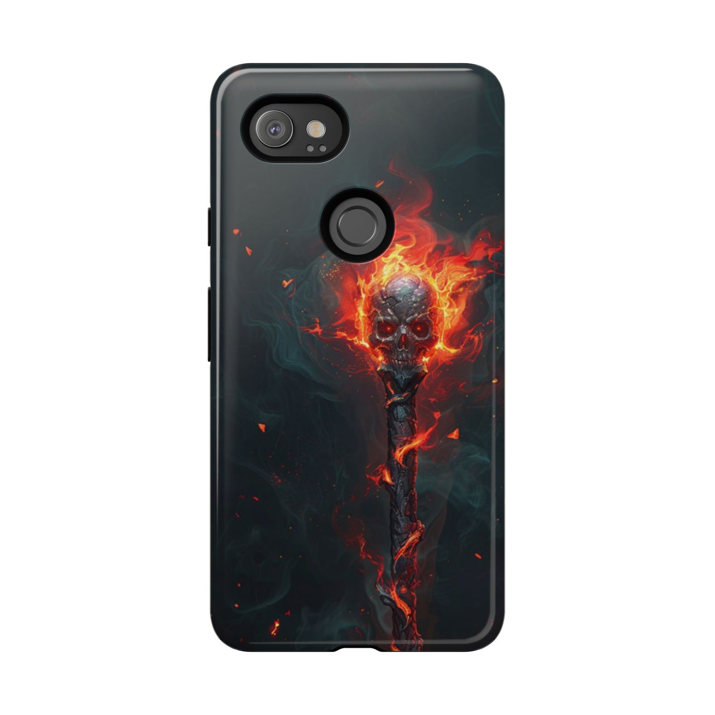 Inferno Skull Staff - Tough Google Pixel Case