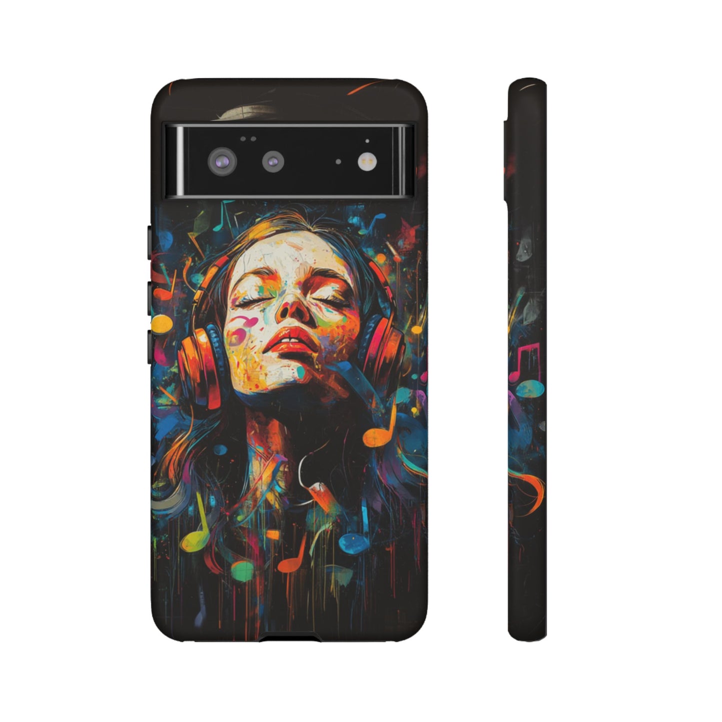 Vivid Musical Energy Graffiti Art Phone Case - iPhone, Google Pixel, Samsung Galaxy