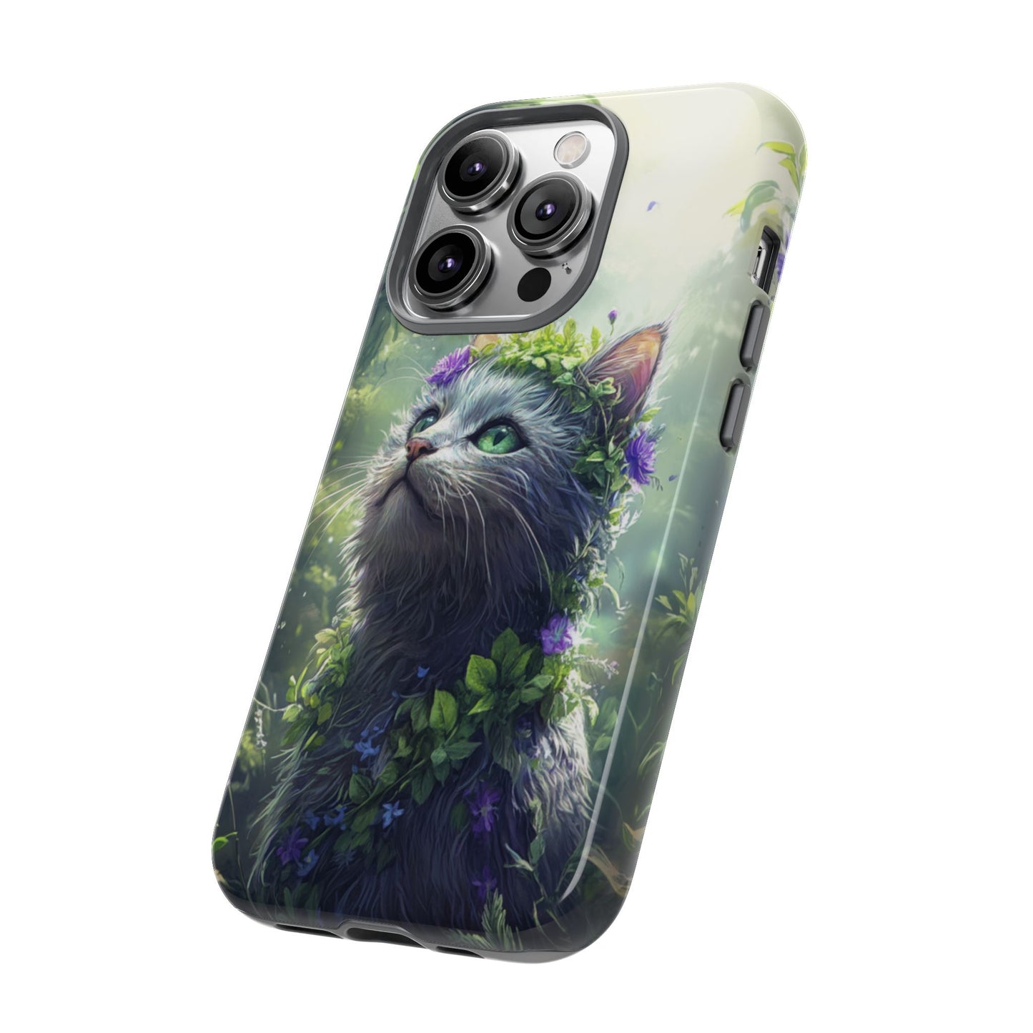 Nature’s Guardian Cat Phone Case – iPhone, Google Pixel, Samsung Galaxy