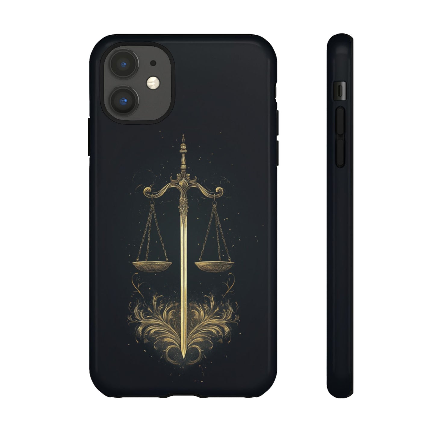 Libra Gilded Balance – Tough iPhone Case