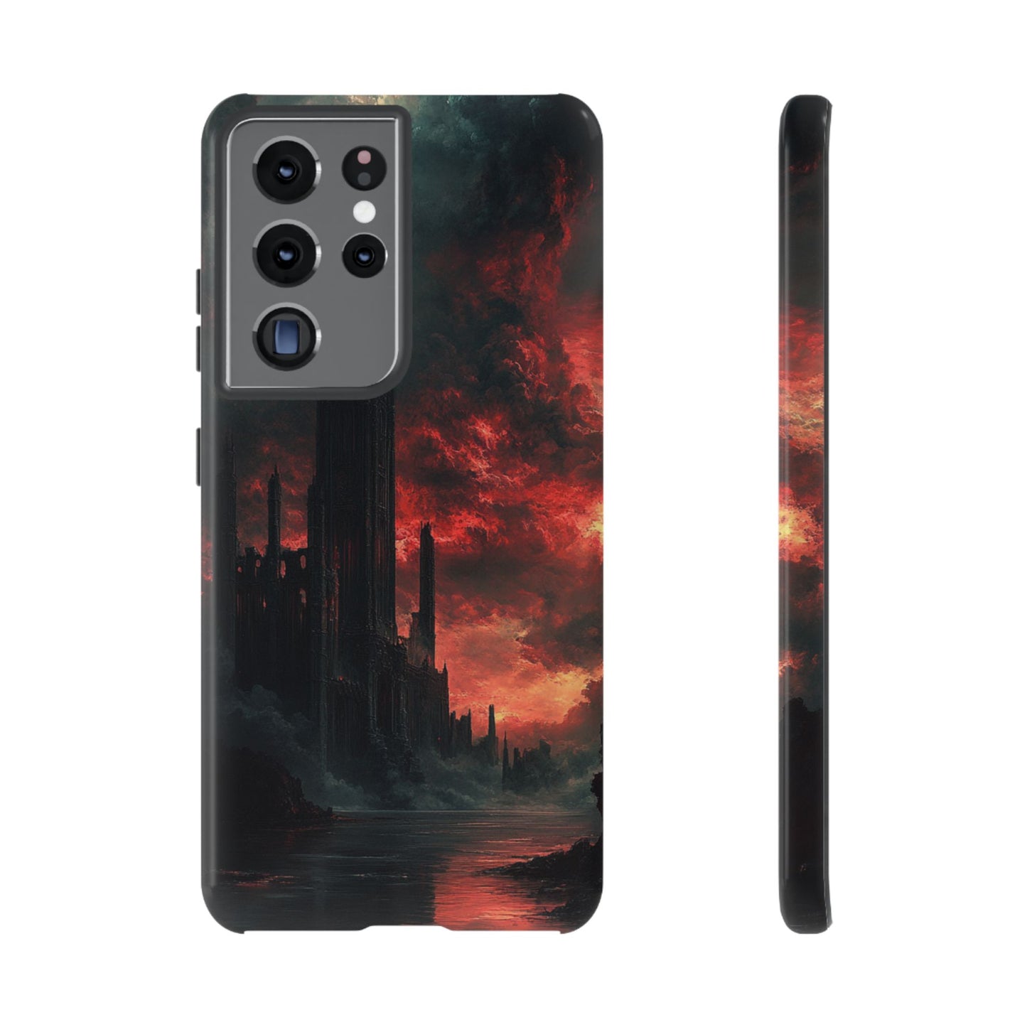 Crimson Dread Citadel – Tough Samsung Galaxy Case