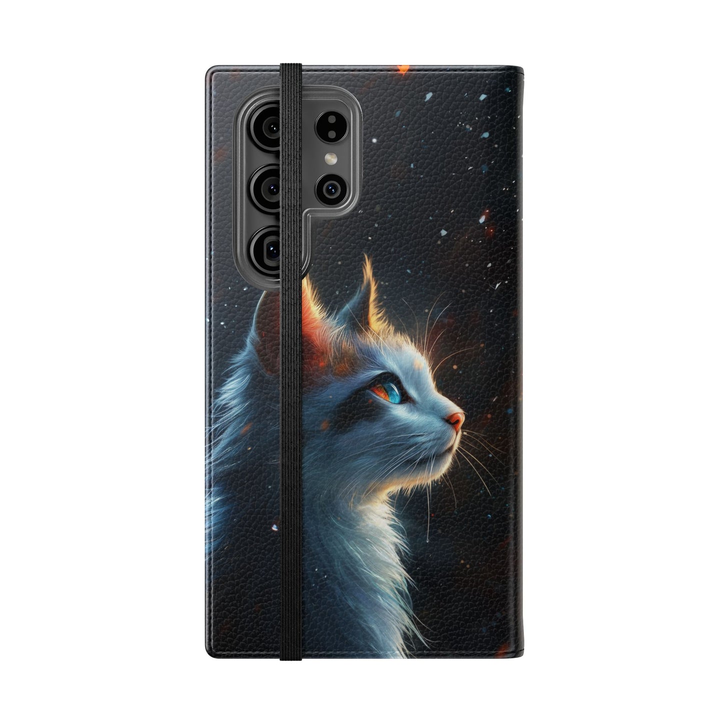 Starlight Cat - Wallet Flip Case