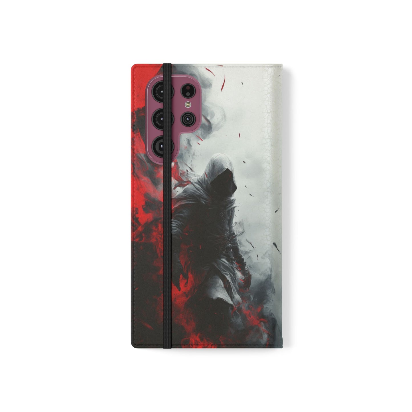 Crimson Shadow Assassin - Wallet Flip Case