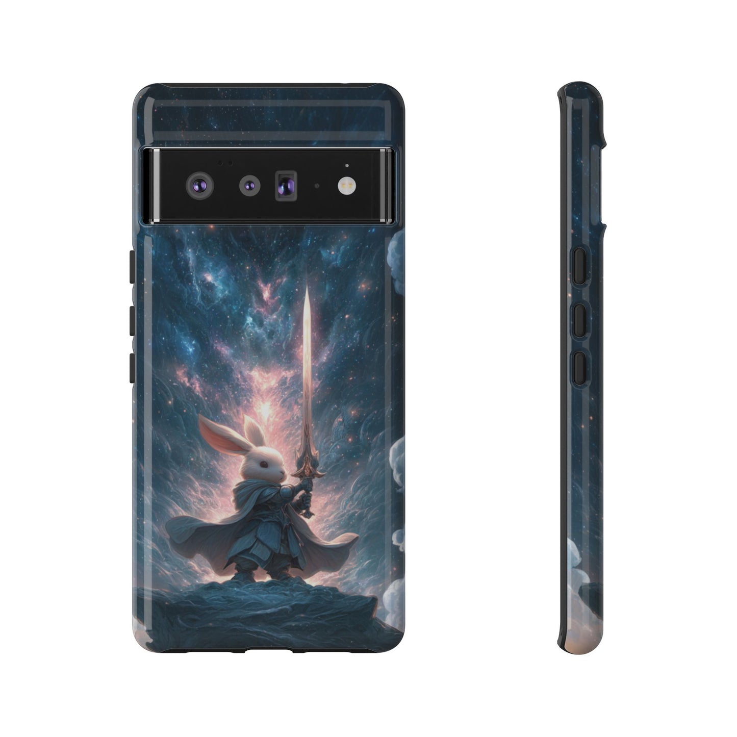 Cosmic Warrior Rabbit - Tough Google Pixel Case