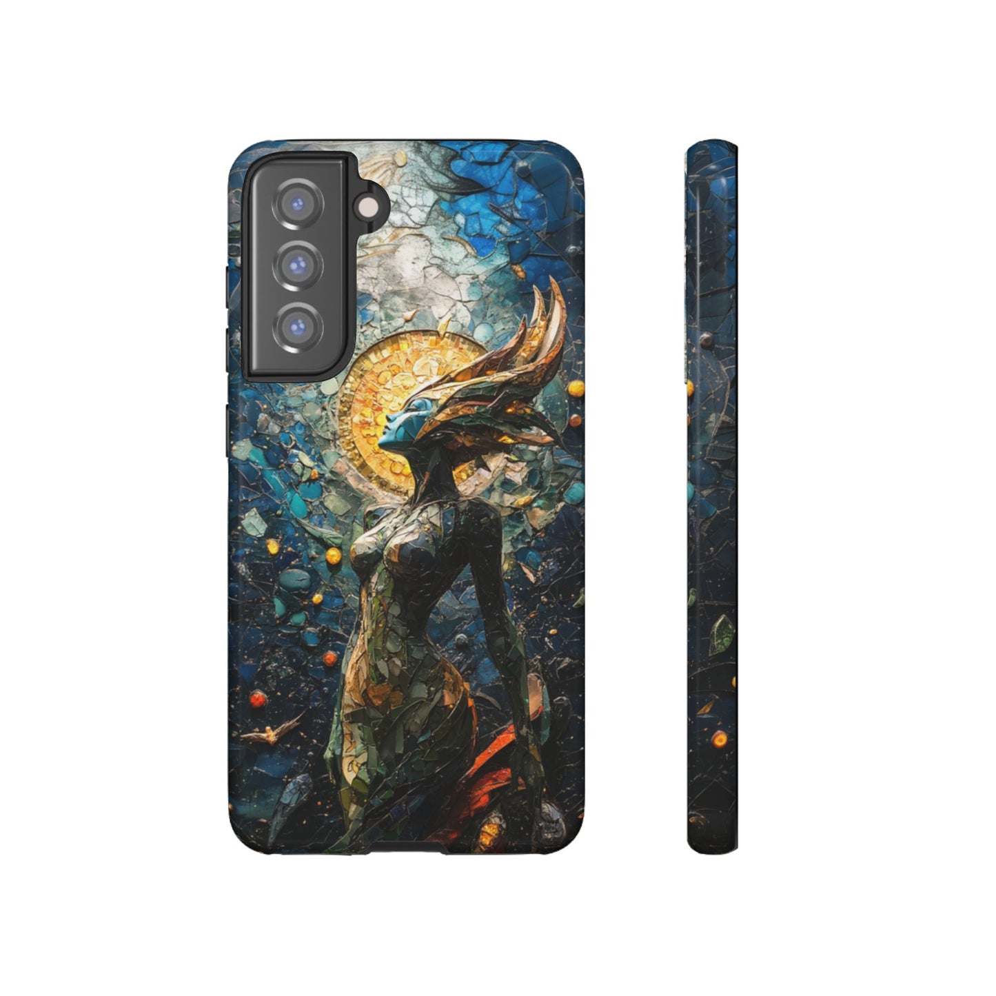 Stained Glass Goddess - Tough Samsung Galaxy Case