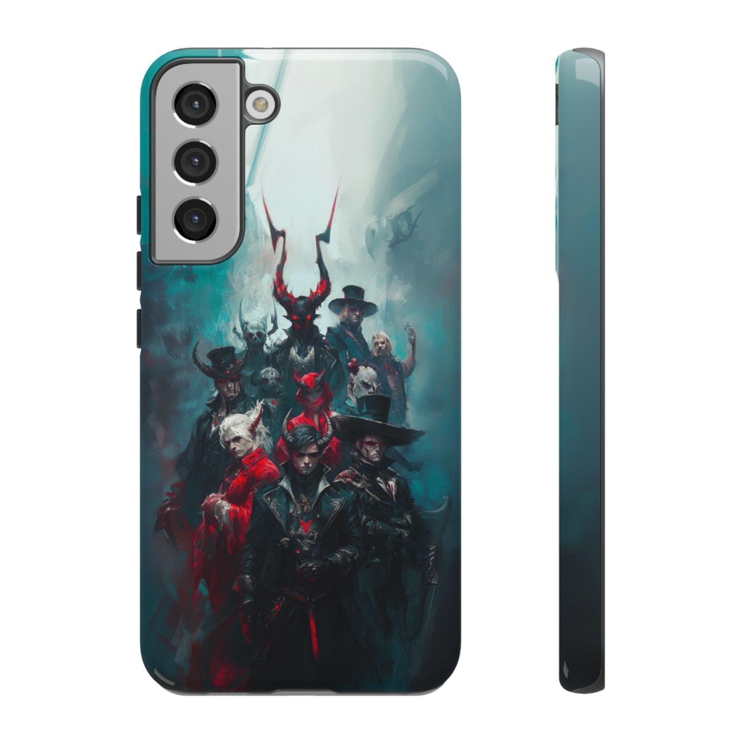 Dark Fantasy Demon Hunters - Tough Samsung Galaxy Case