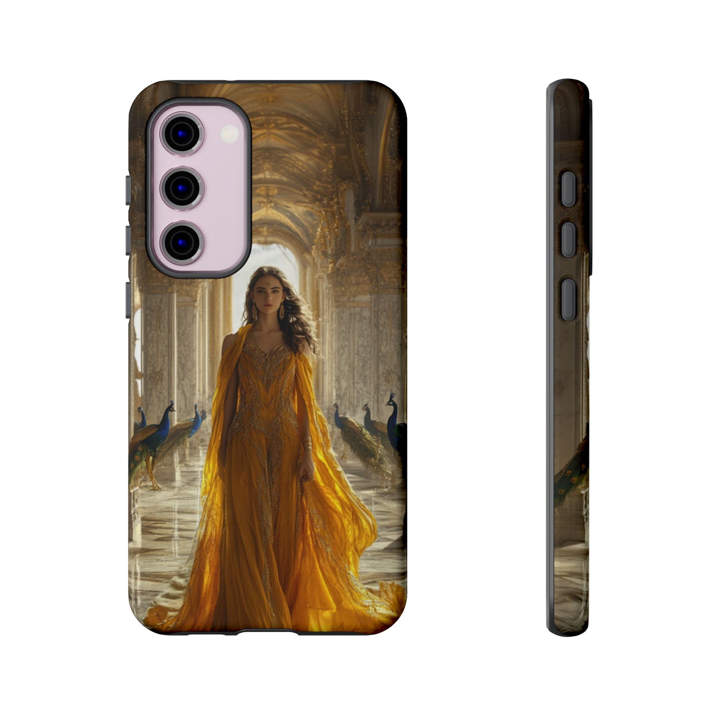 Hera Golden Palace Peacock Goddess - Tough Samsung Galaxy Case