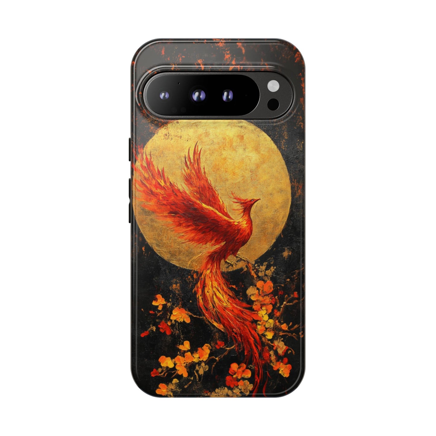 Golden Phoenix Rise – Tough Google Pixel Case