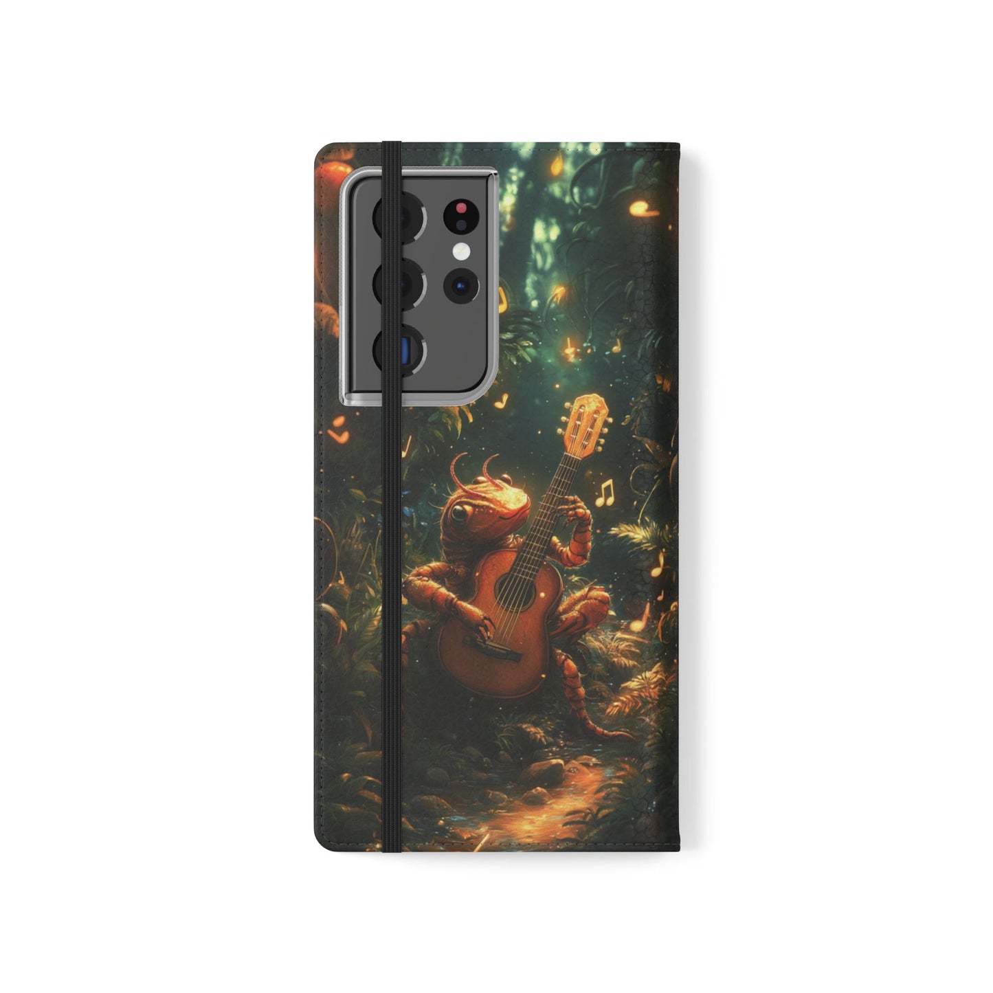 Serenade Forest Guitarist - Wallet Flip Case