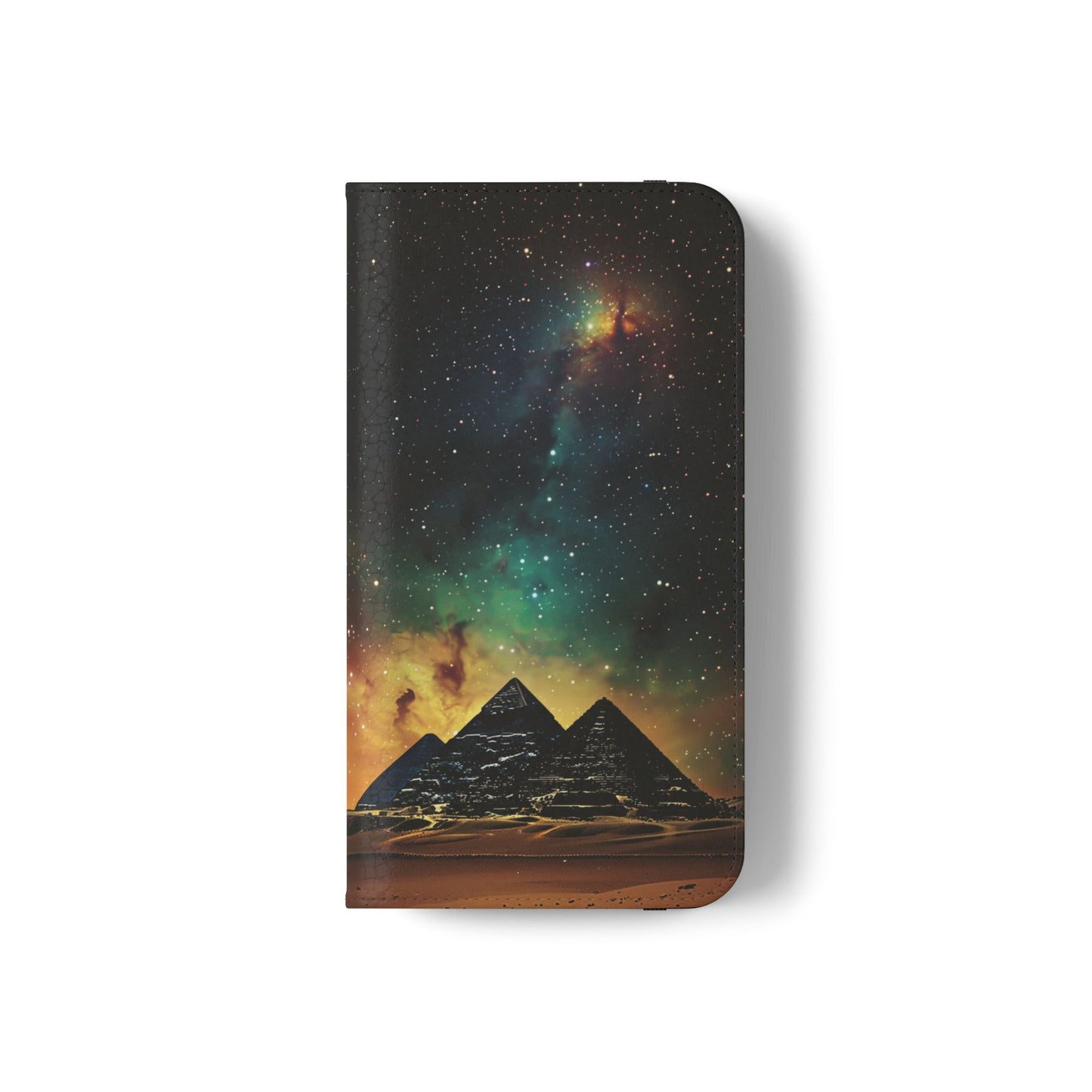 Astral Pyramids - Wallet Flip Case
