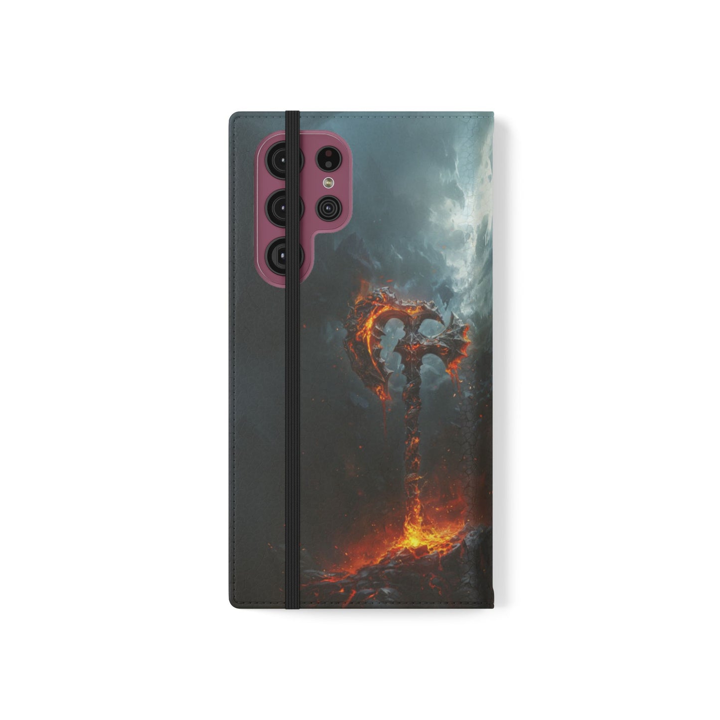 Molten War Axe - Wallet Flip Case