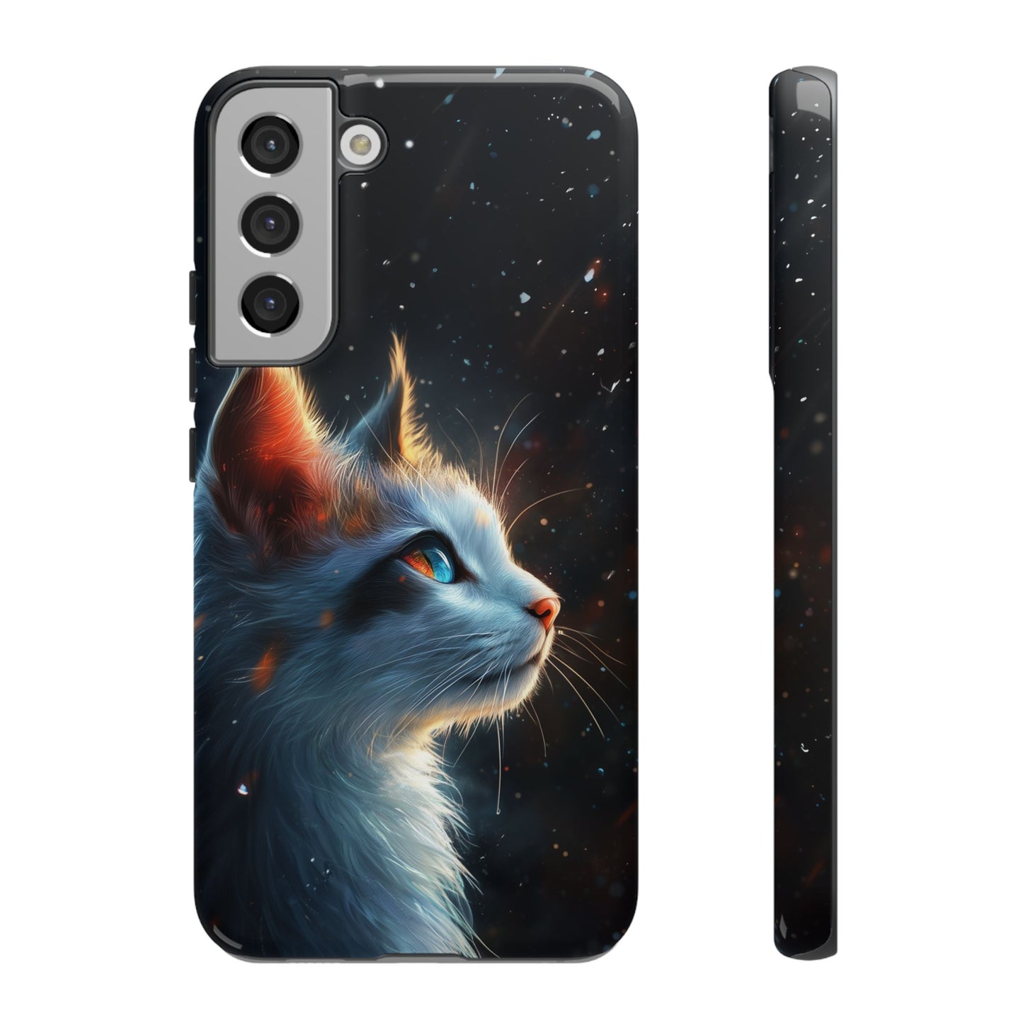 Enchanting Winter Cat Phone Case - iPhone, Google Pixel, Samsung Galaxy